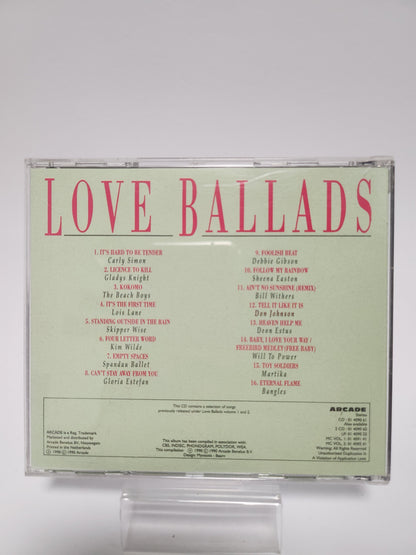 Love Ballads CD - Cd