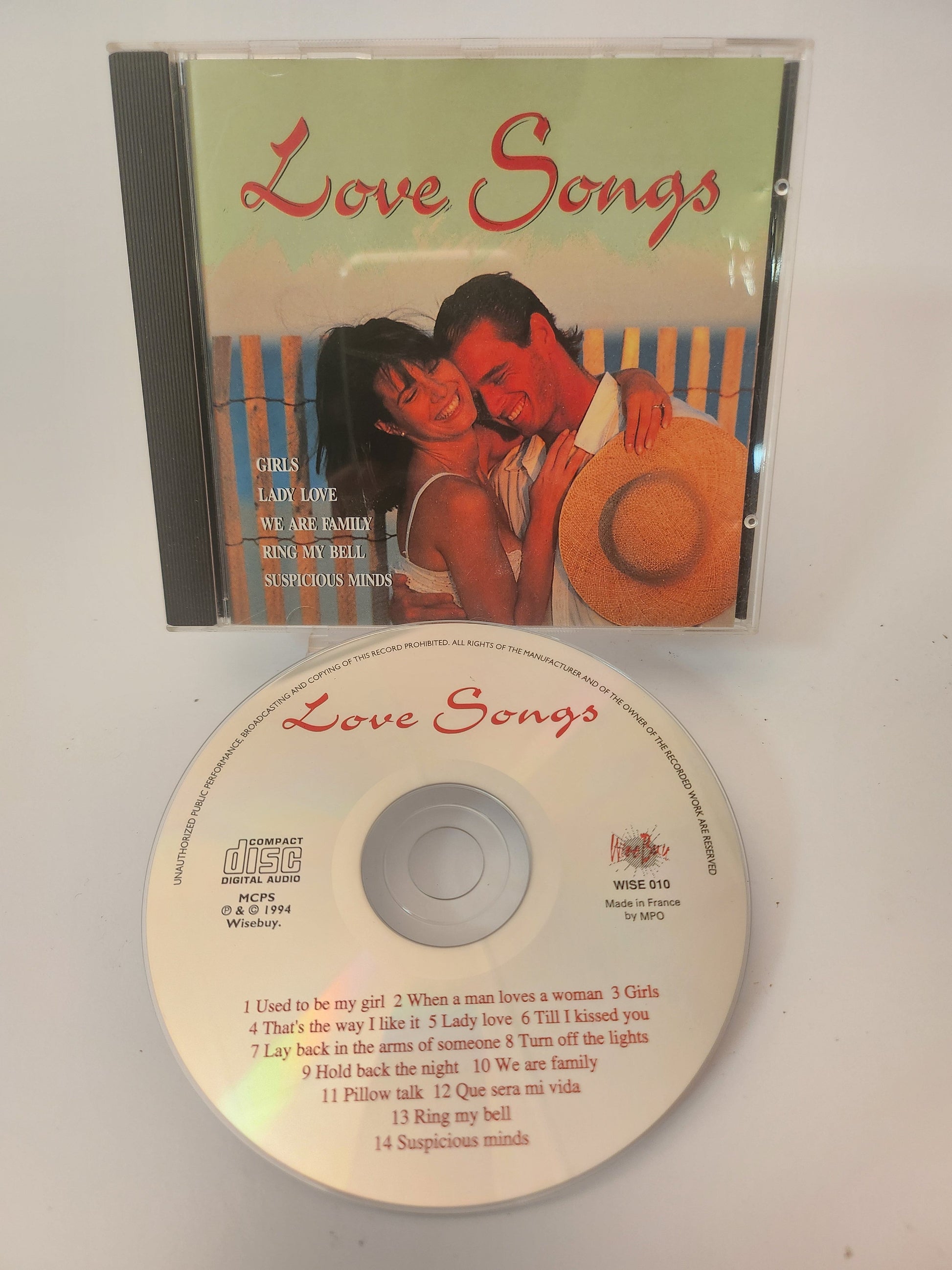 Love Songs CD - Cd