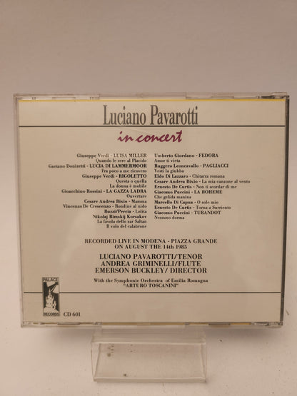Luciano Pavarotti in Concert CD - Cd