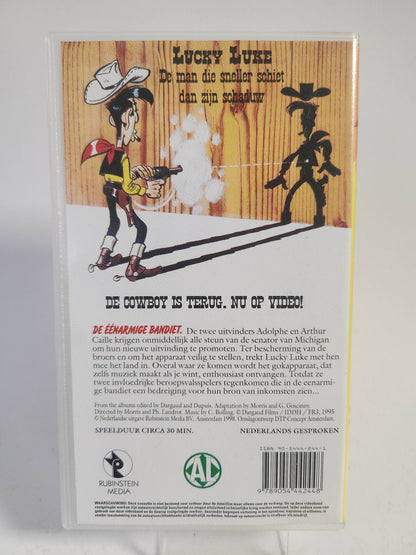 Lucky Luke: de Eenarmige Bandiet VHS Kids - Feniks Gameshop