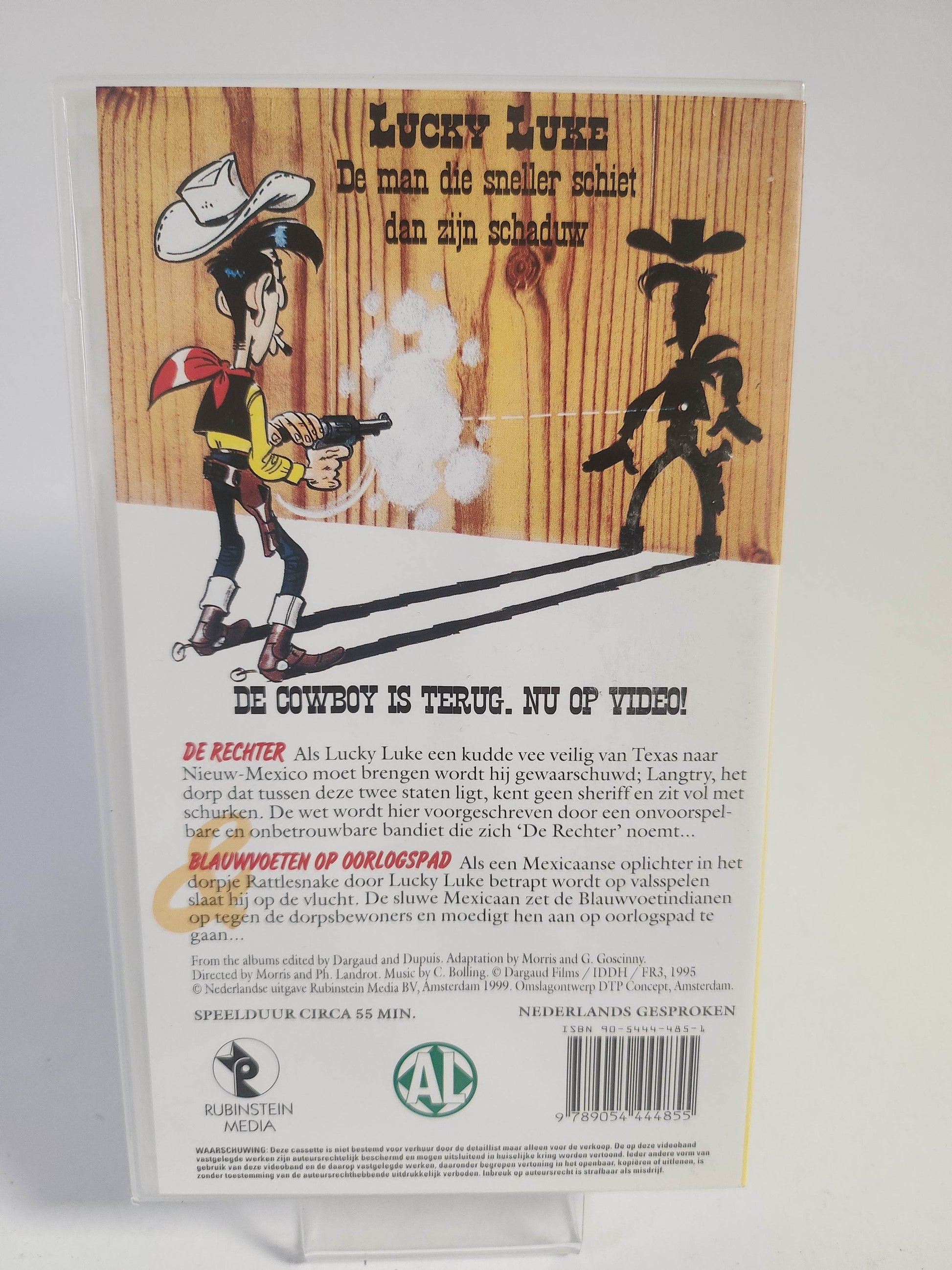 Lucky Luke: de Rechter & Blauwvoeten op Oorlogspad Geseald VHS Kids - Feniks Gameshop