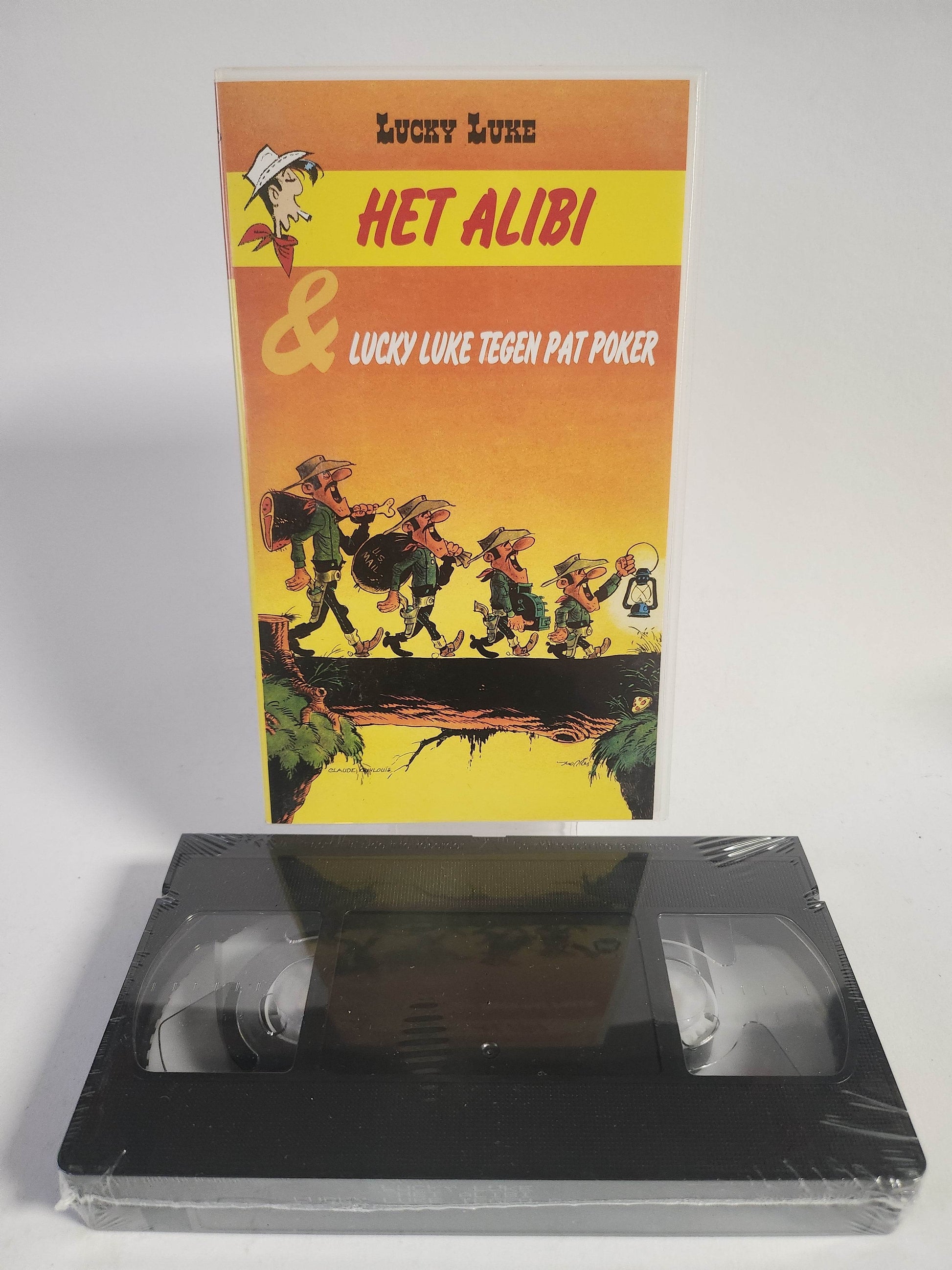 Lucky Luke: het Alibi & Lucky Luke tegen Pat Poker Geseald VHS Kids - Feniks Gameshop