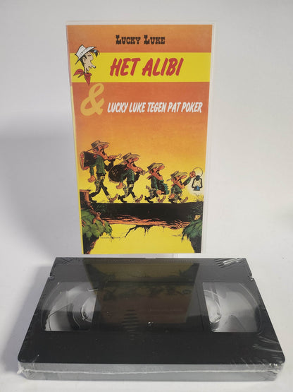 Lucky Luke: het Alibi & Lucky Luke tegen Pat Poker Geseald VHS Kids - Feniks Gameshop