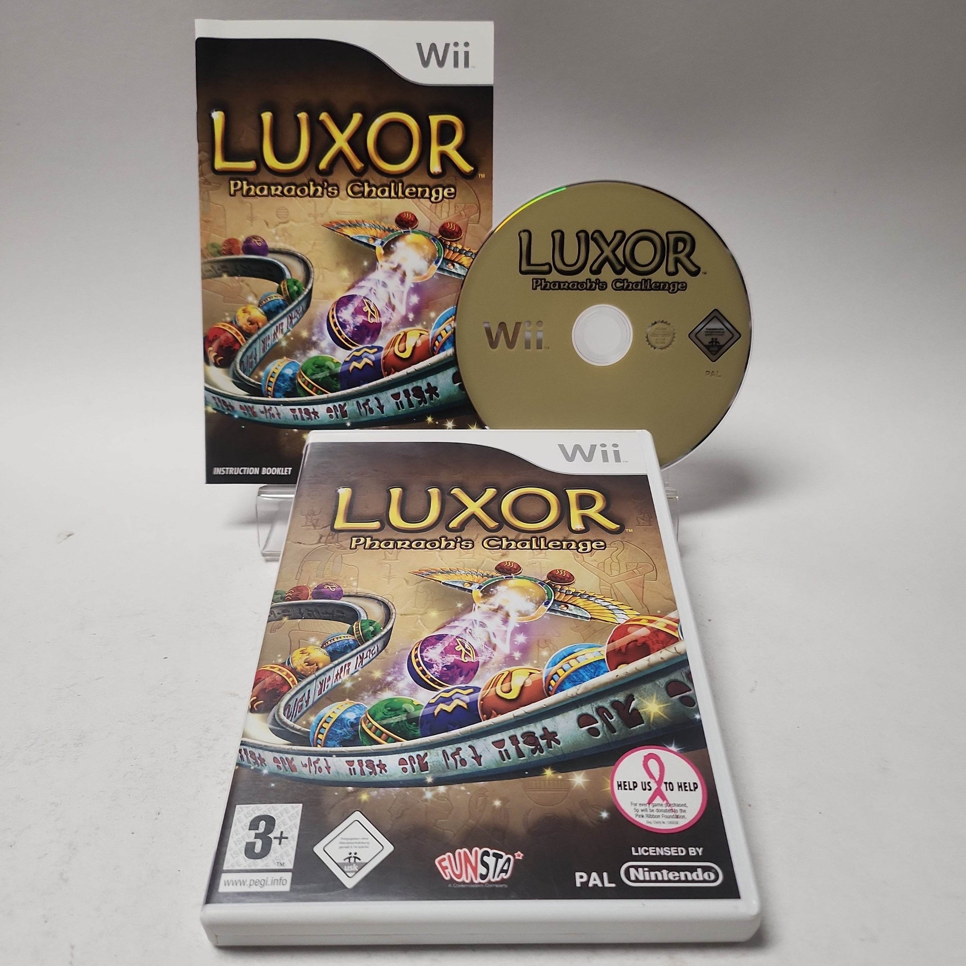 Luxor Pharaoh's Challenge Nintendo Wii - Feniks Gameshop