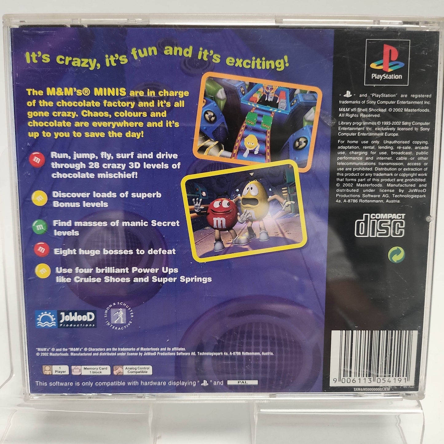 M&M's Shell Shocked Playstation 1 - Feniks Gameshop