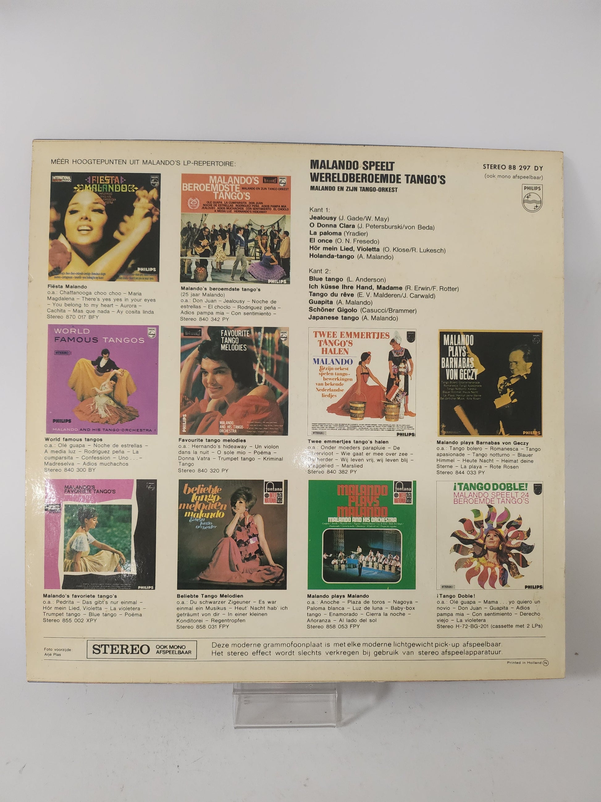 Maandoverzicht Speelt Wereldberoemde Tango’s LP Vinyl - Lp Vinyl