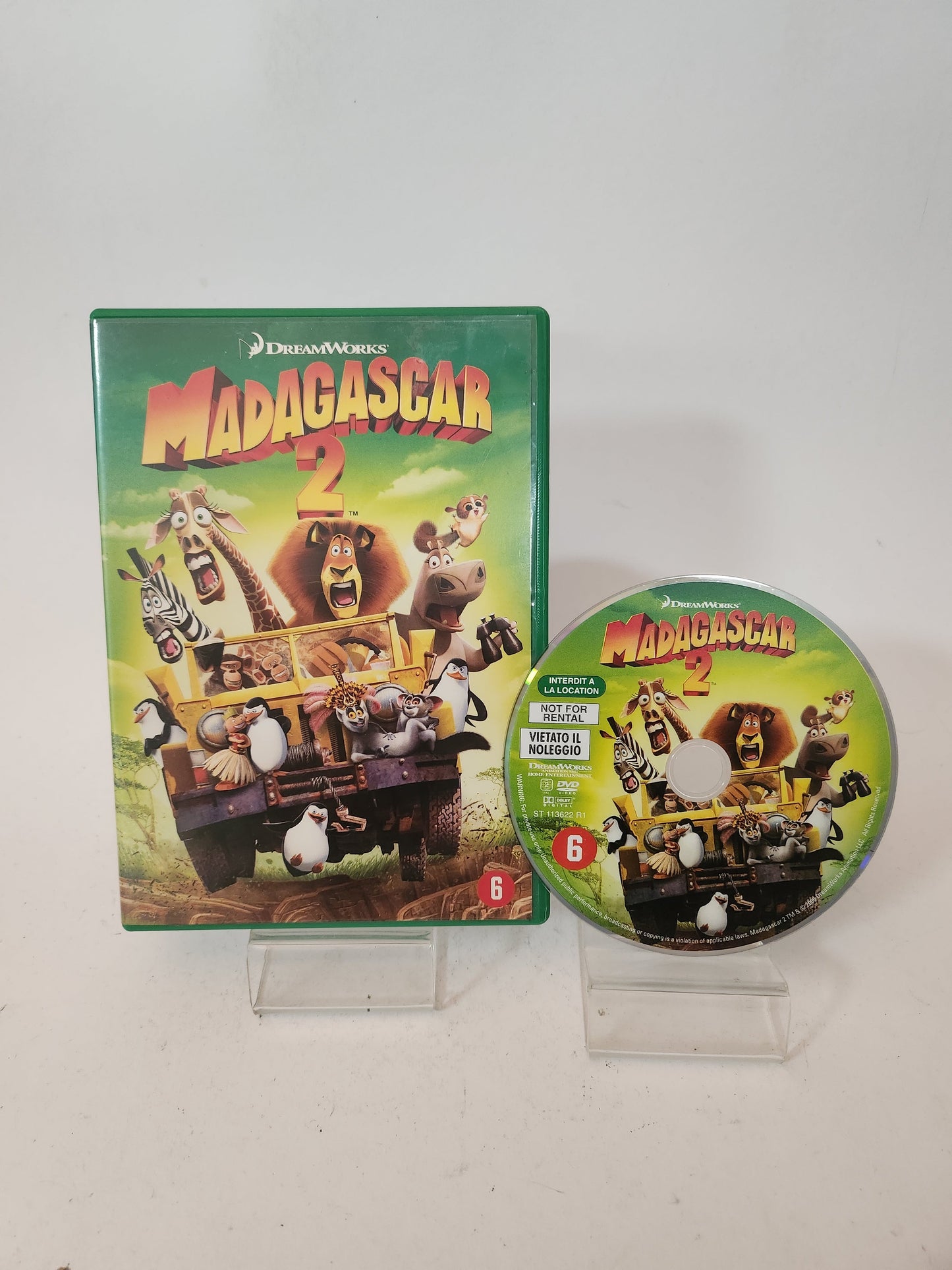 Madagascar 2 Dvd Kids - Dvd kids