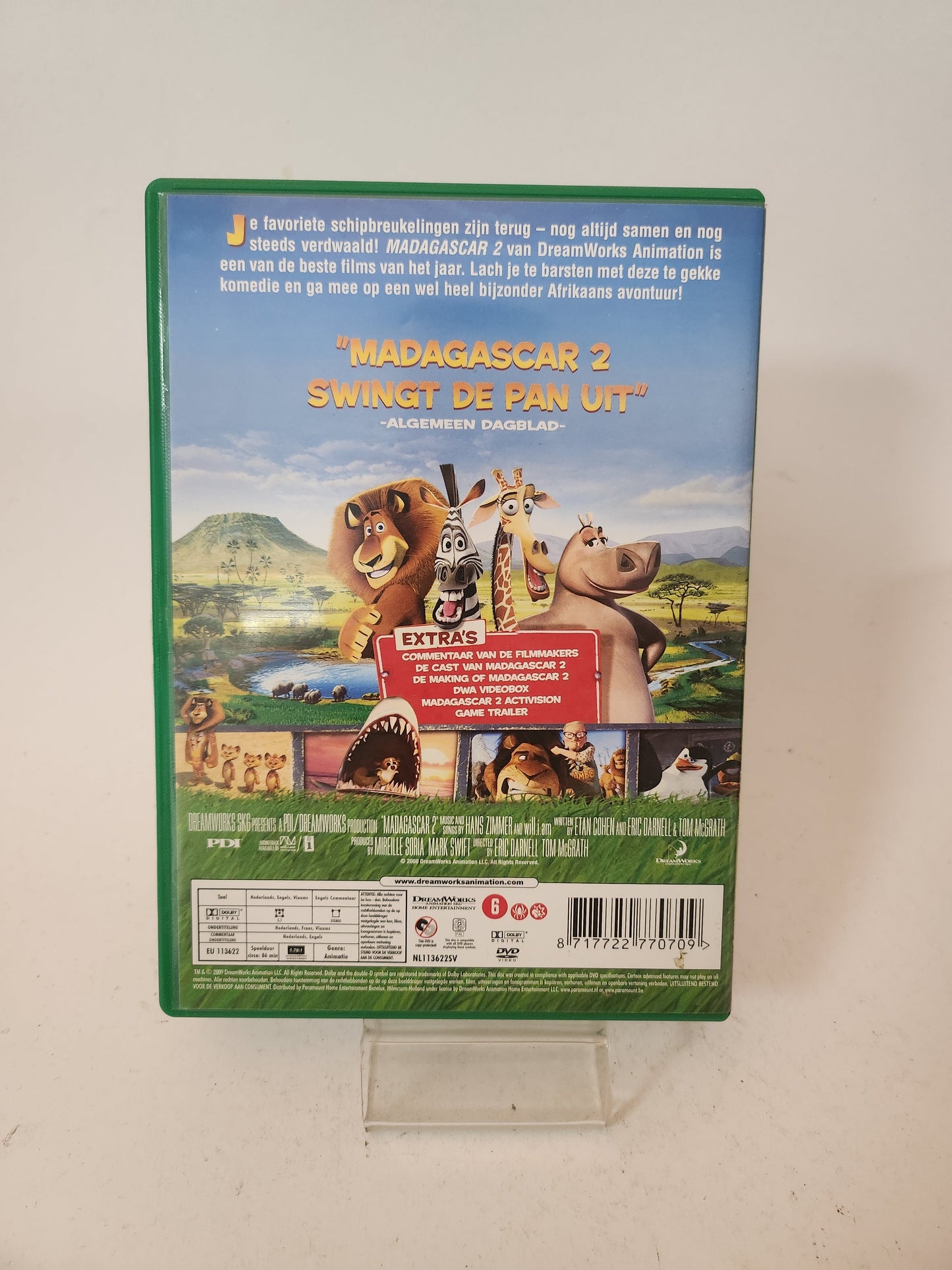 Madagascar 2 Dvd Kids - Dvd kids
