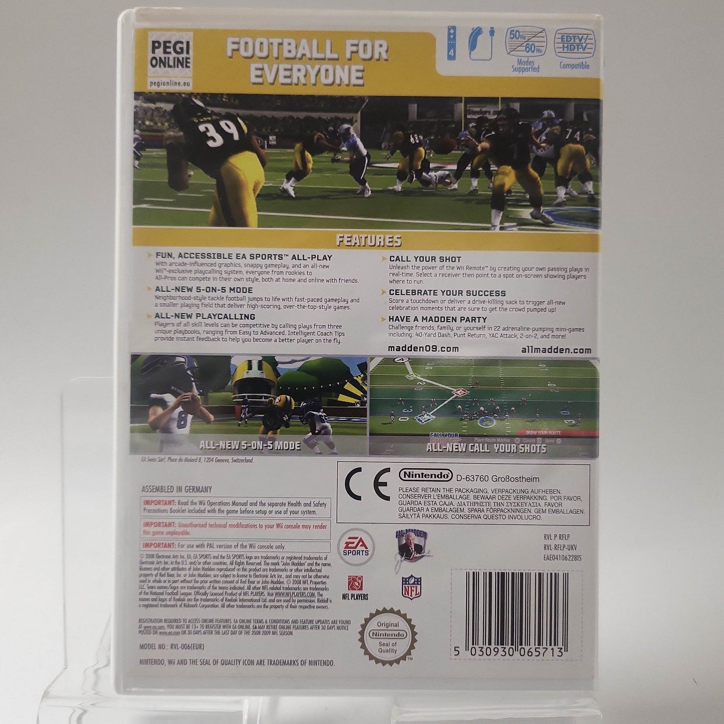 Madden NFL 09 All-Play Nintendo Wii - Feniks Gameshop