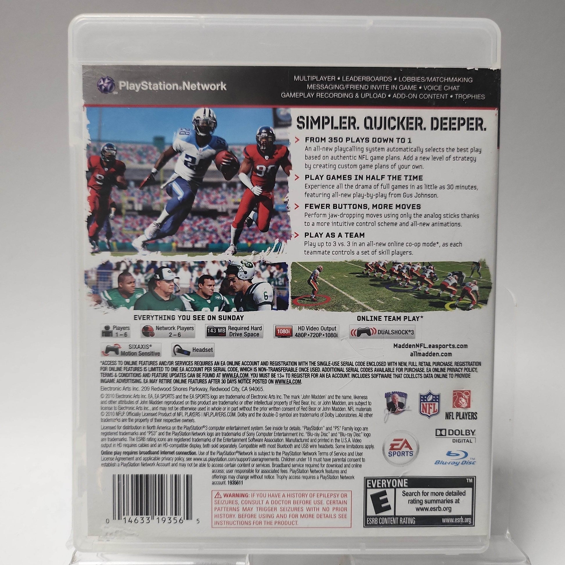Madden NFL 11 American Edition Playstation 3 - Feniks Gameshop