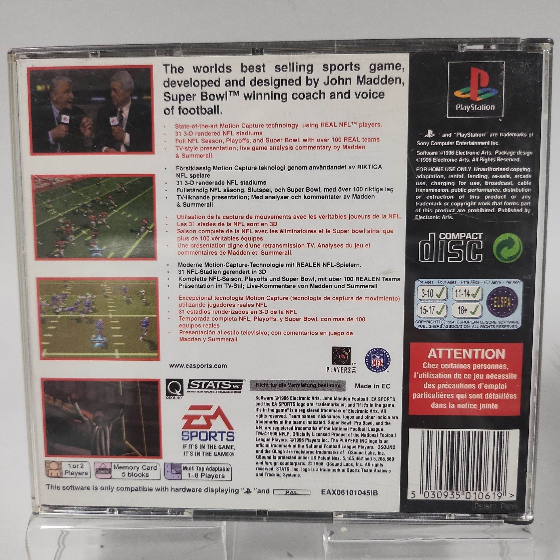 Madden NFL 97 Playstation 1 - Feniks Gameshop