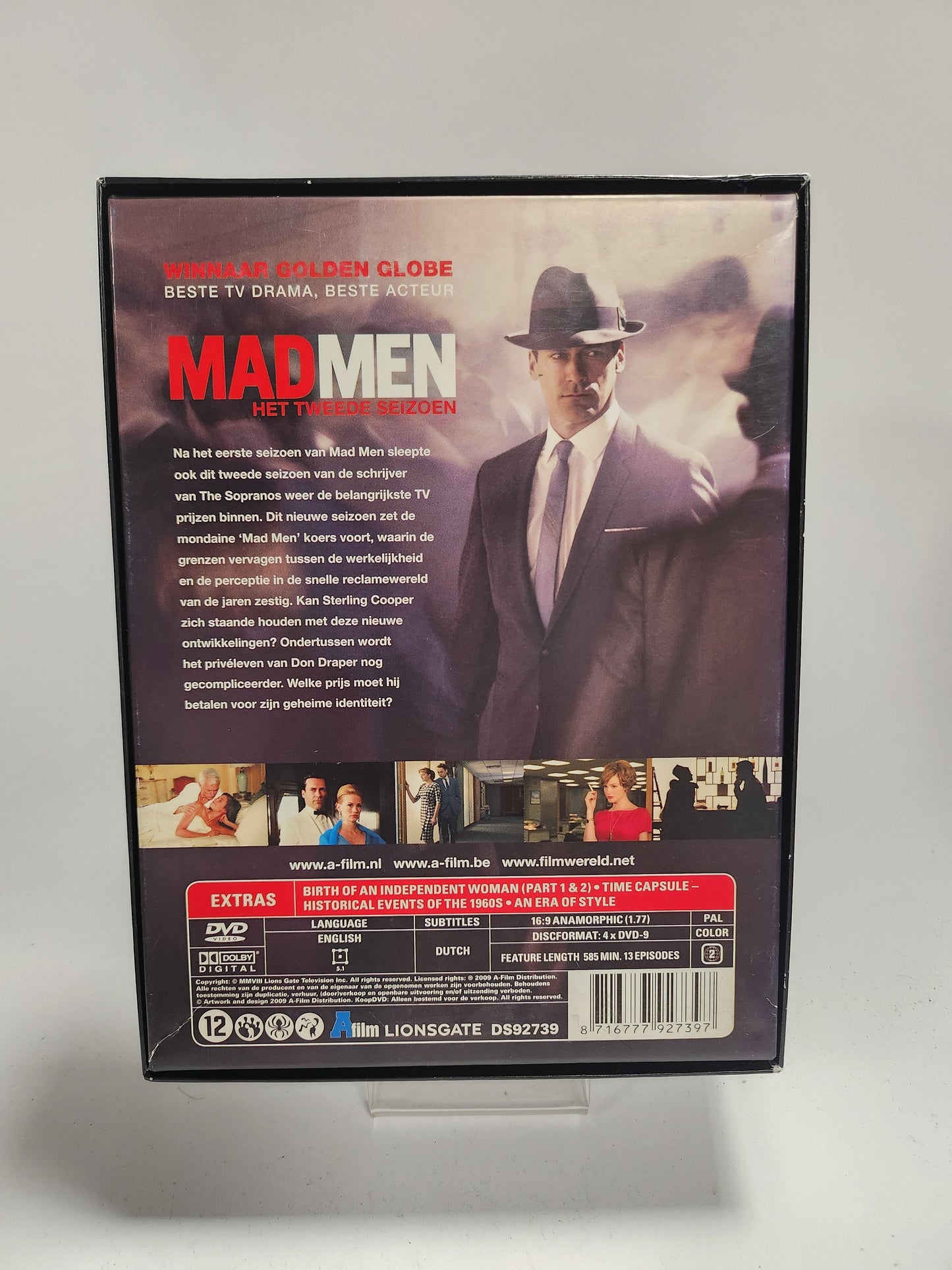 Madmen het Tweede Seizoen Dvd Box - Dvd Volwassenen