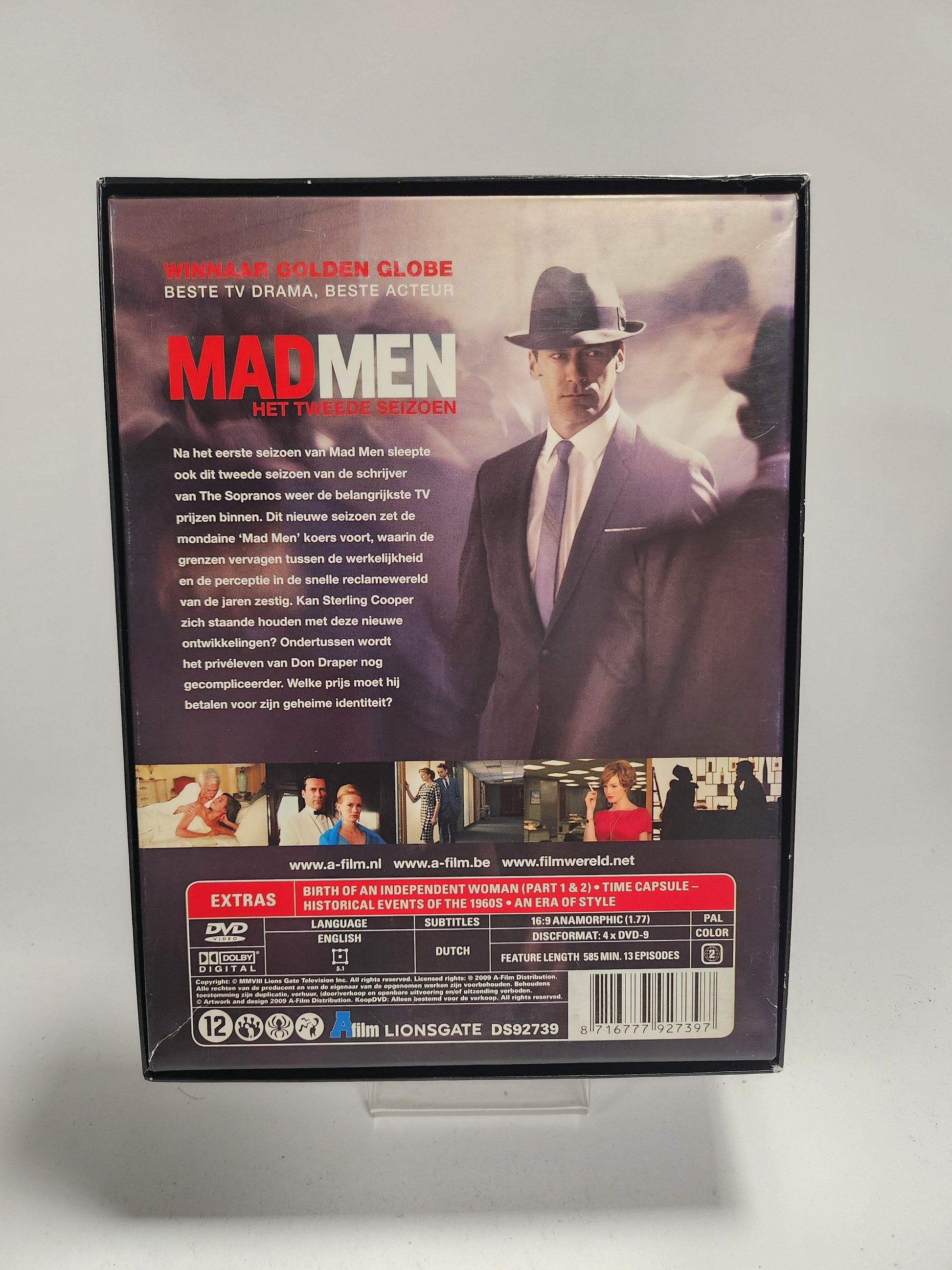 Madmen het Tweede Seizoen Dvd Box - Dvd Volwassenen