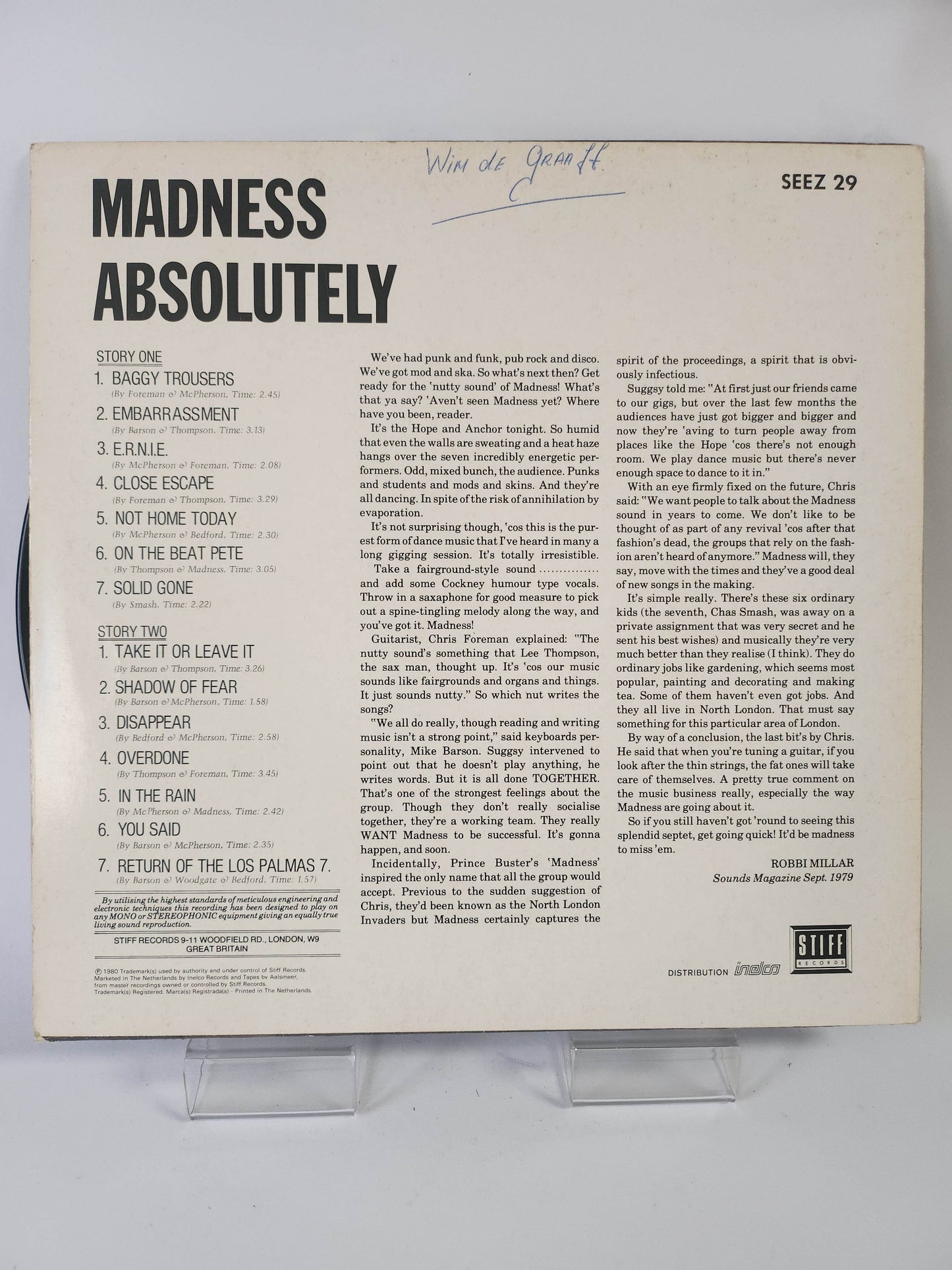 Madness: Absolutely LP Vinyl - Feniks Gameshop