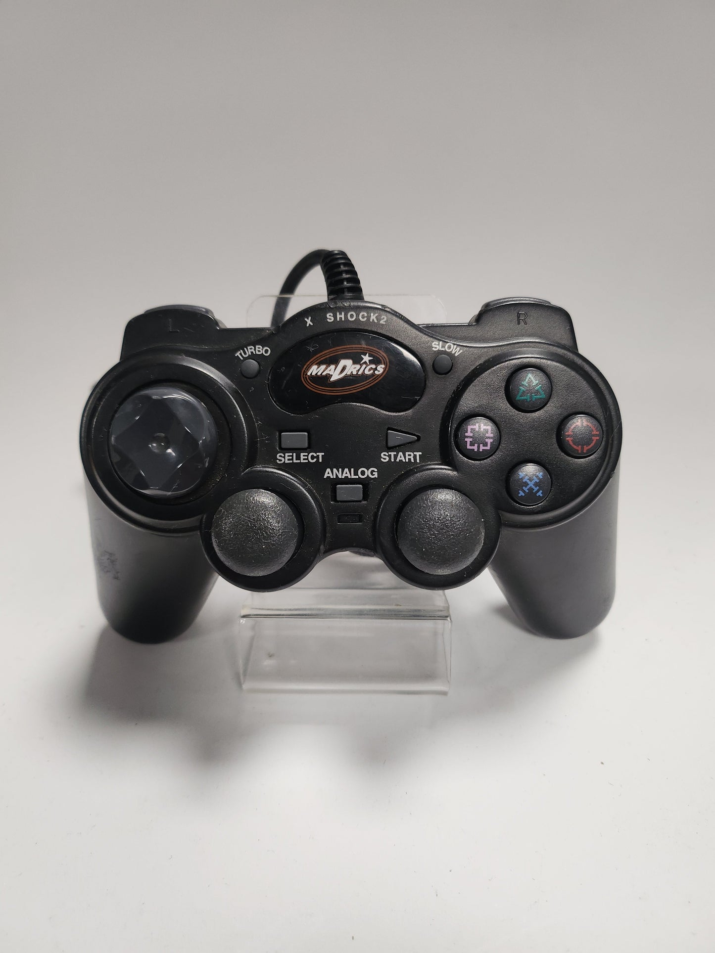 Madrics Controller Zwart Playstation 2 - Playstation 2 Accessoires