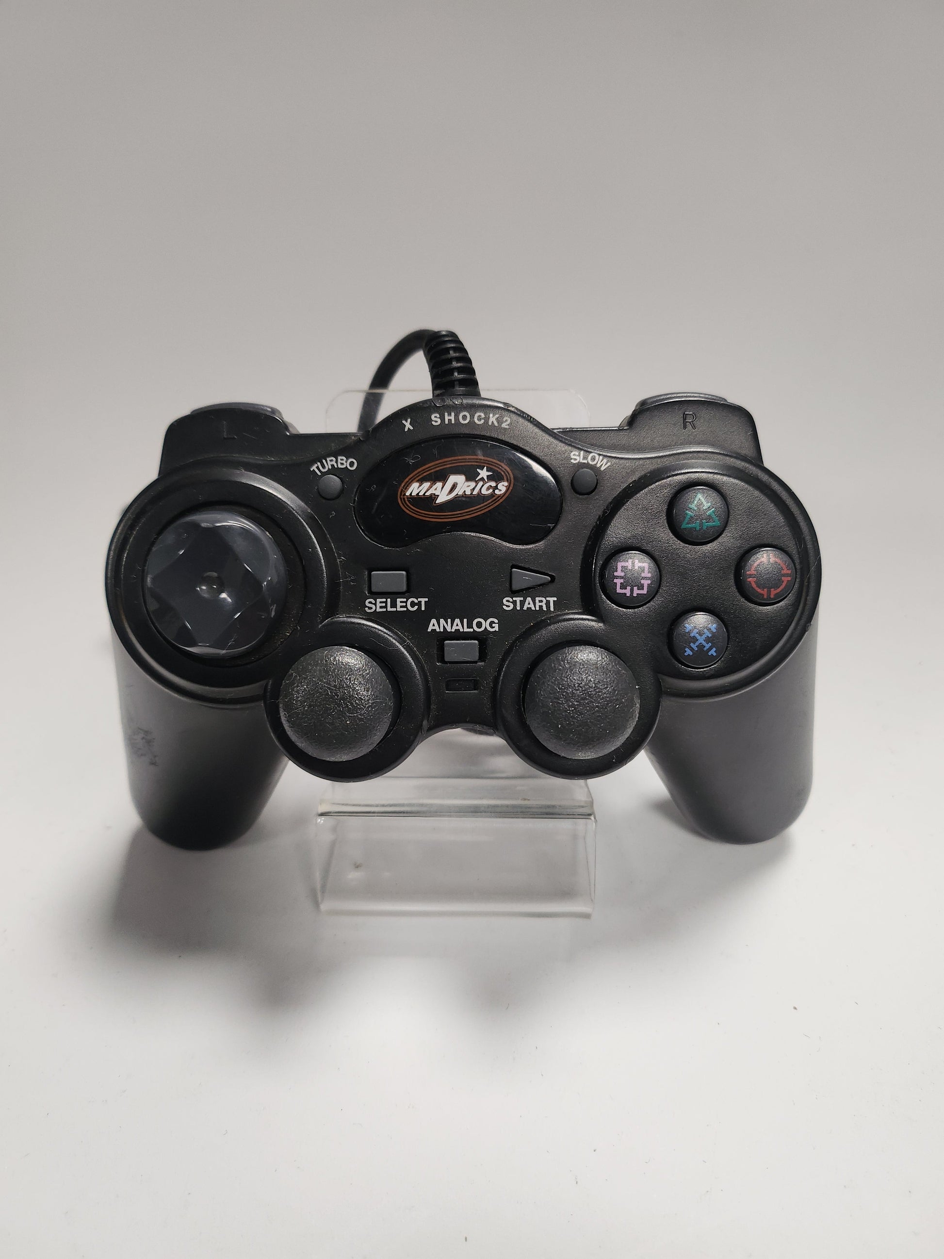 Madrics Controller Zwart Playstation 2 - Playstation 2 Accessoires