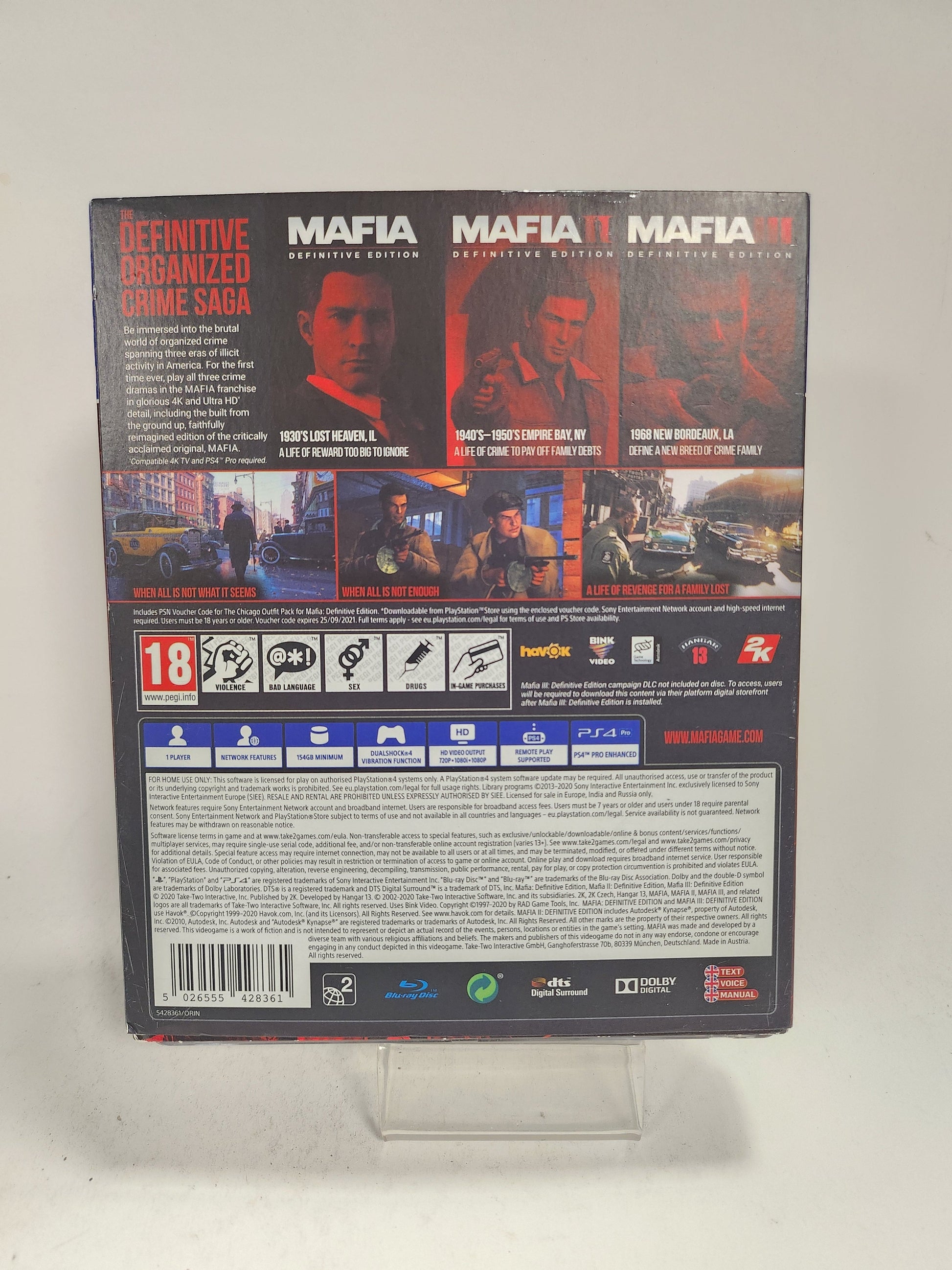 Mafia Trilogy Playstation 4 - Playstation 4 games