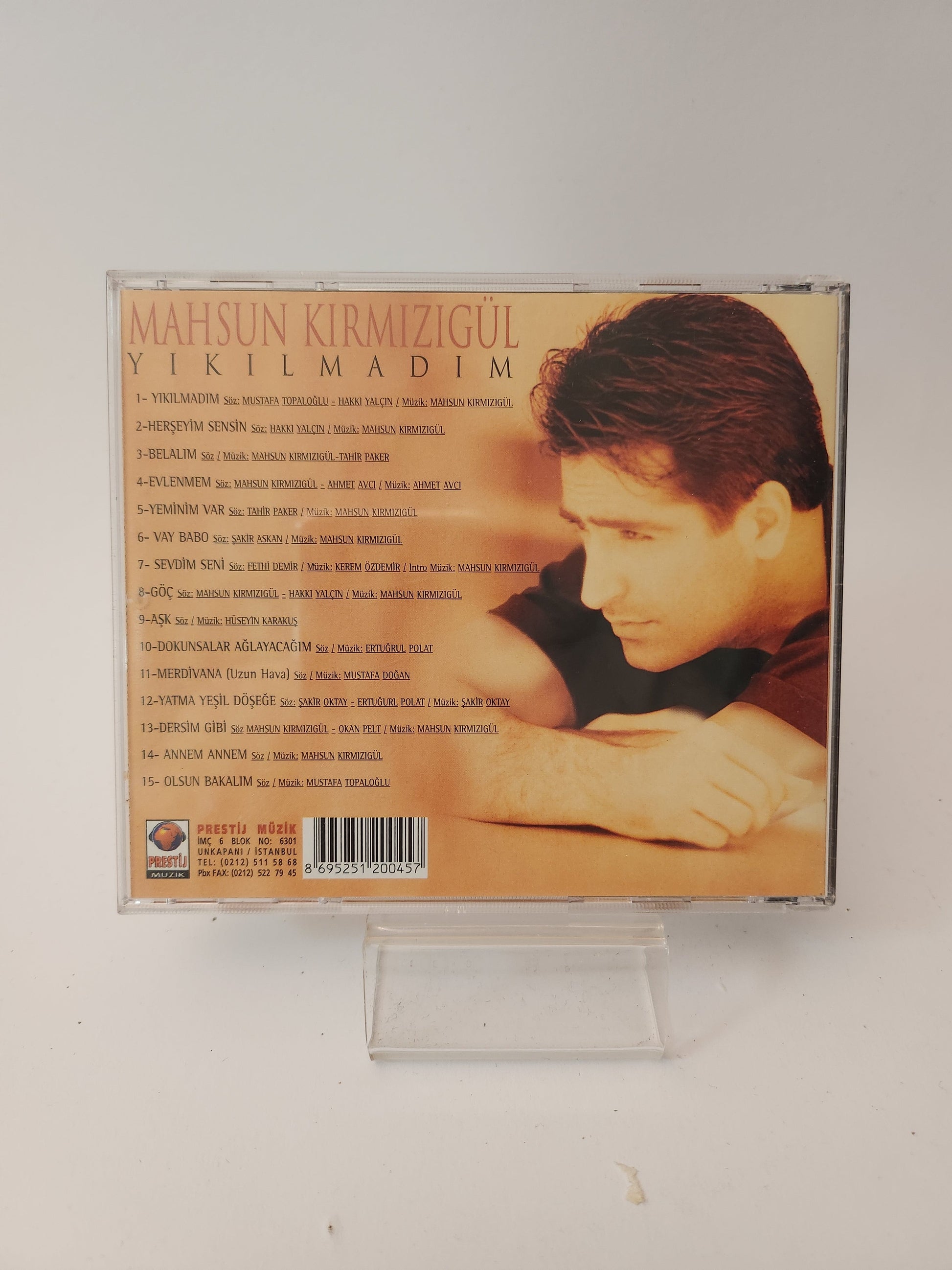 Mahsun Kirmizigül: Yikilmadin CD - Cd