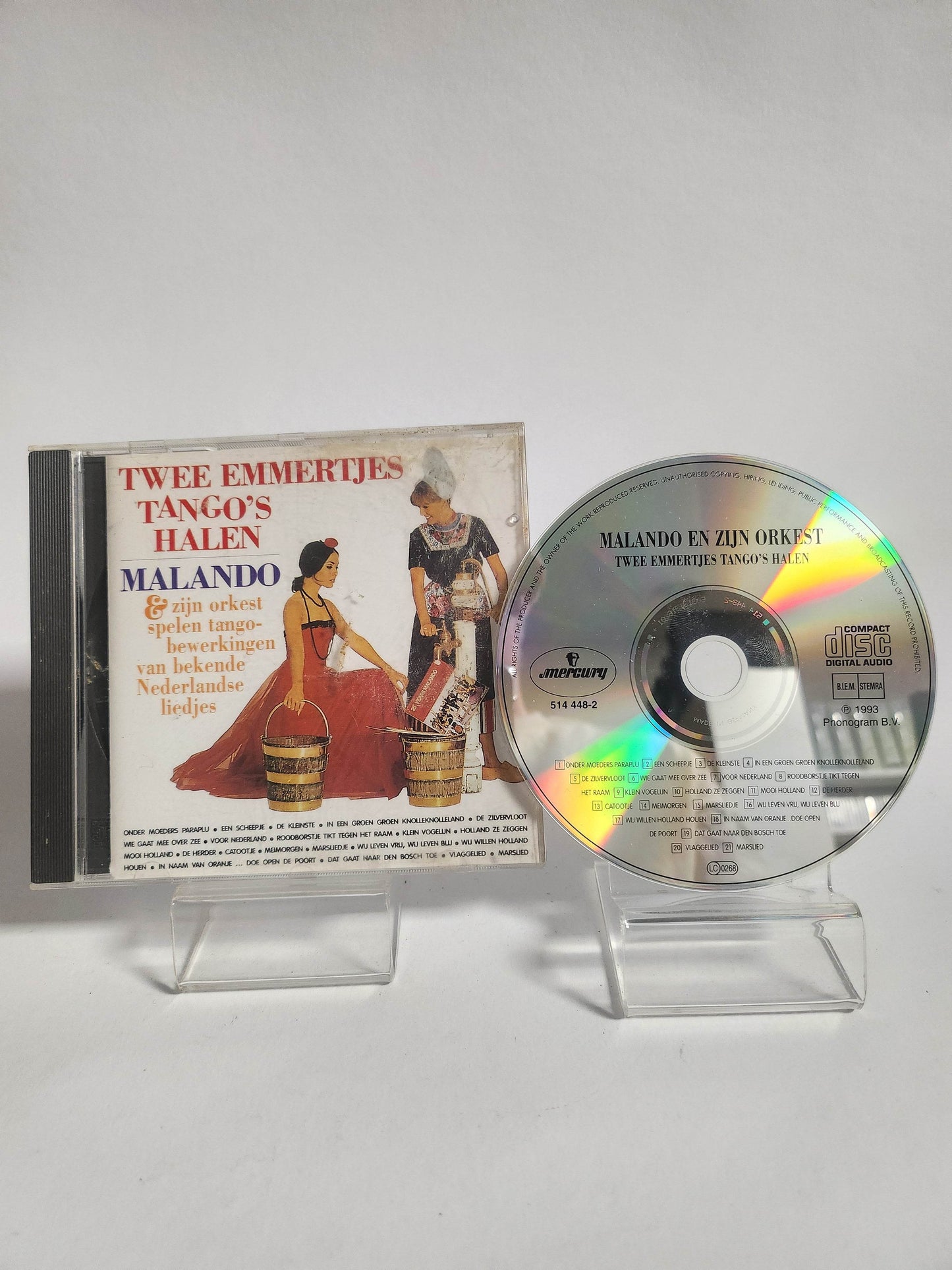 Malando en zijn Orkerst: Twee Emmertjes Water Halen Instrumentaal CD - Feniks Gameshop