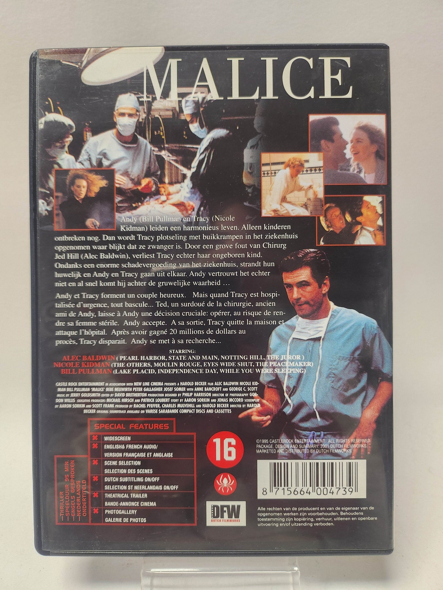 Malice DVD - Feniks Gameshop
