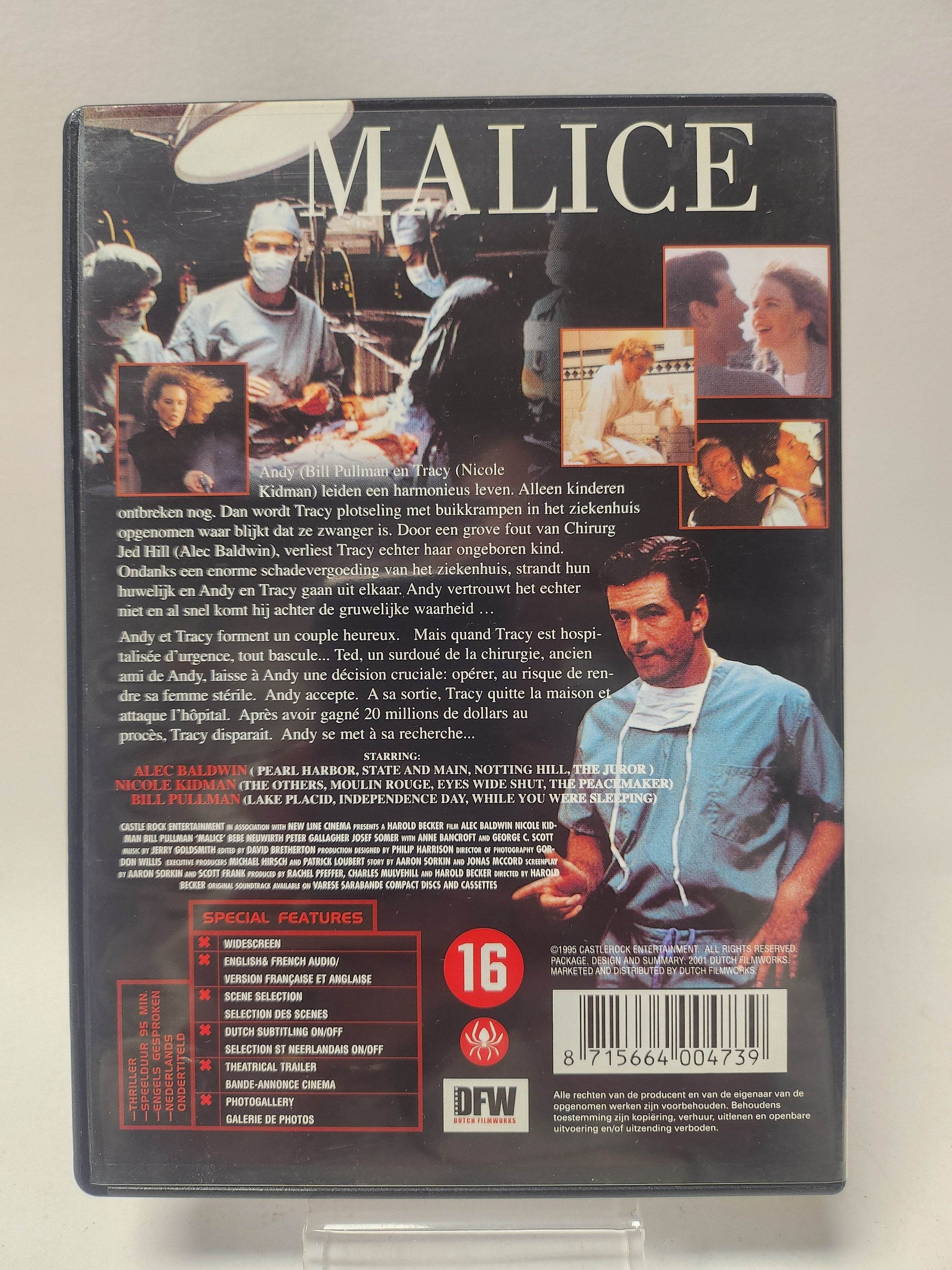 Malice DVD - Feniks Gameshop
