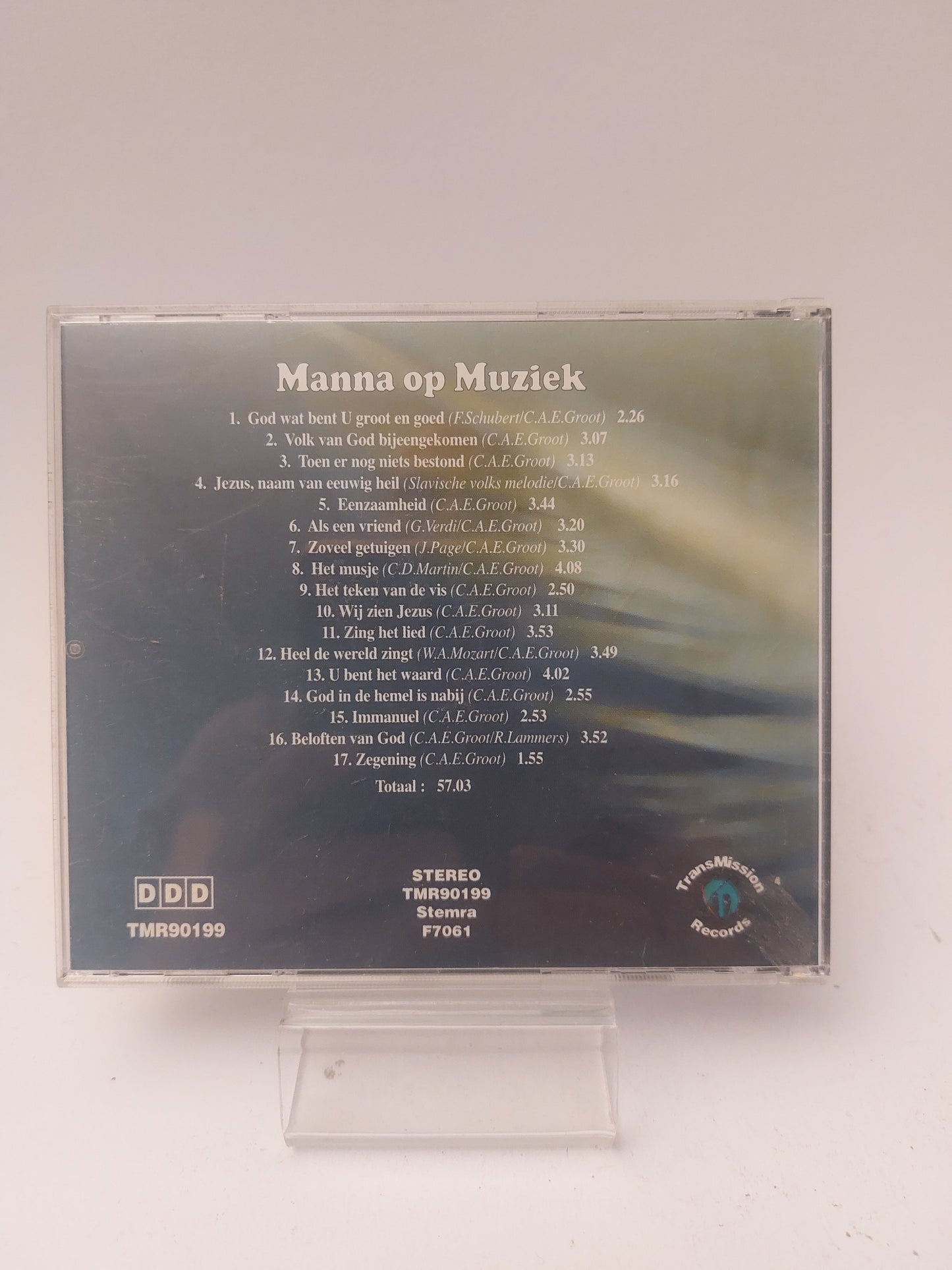Manna op Muziek CD - Cd