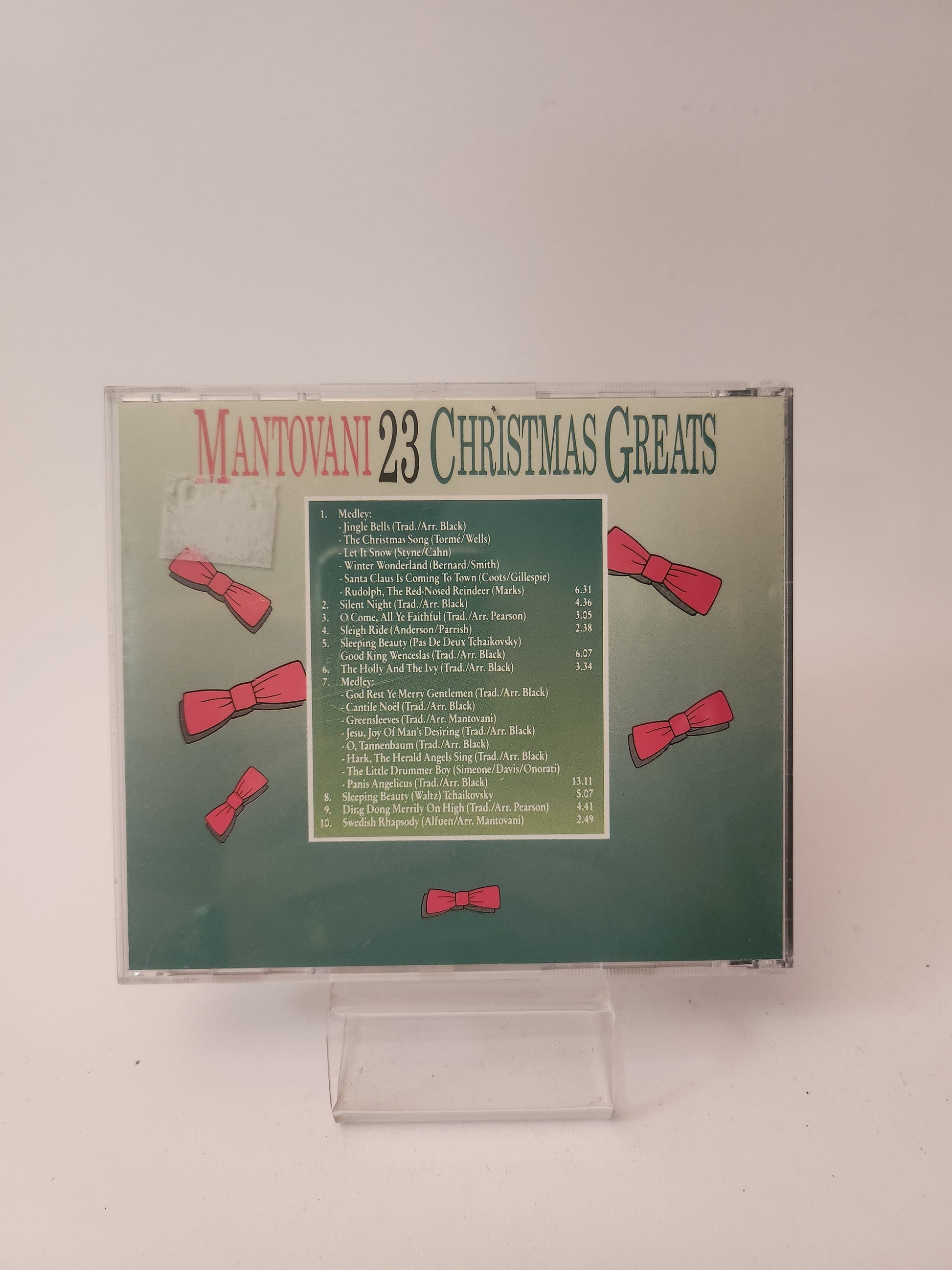 Mantovani: 23 Christmas Greats CD - Cd