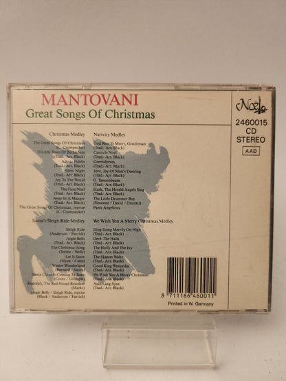 Mantovani: Great Songs of Christmas CD - Cd