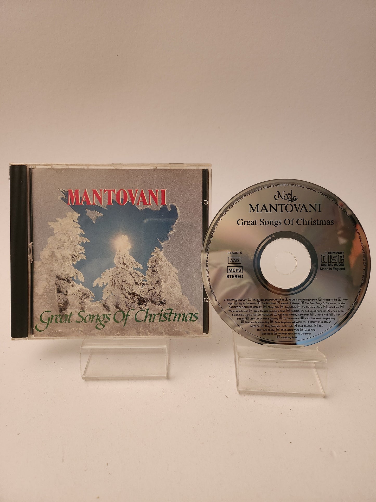 Mantovani: Great Songs of Christmas CD - Cd