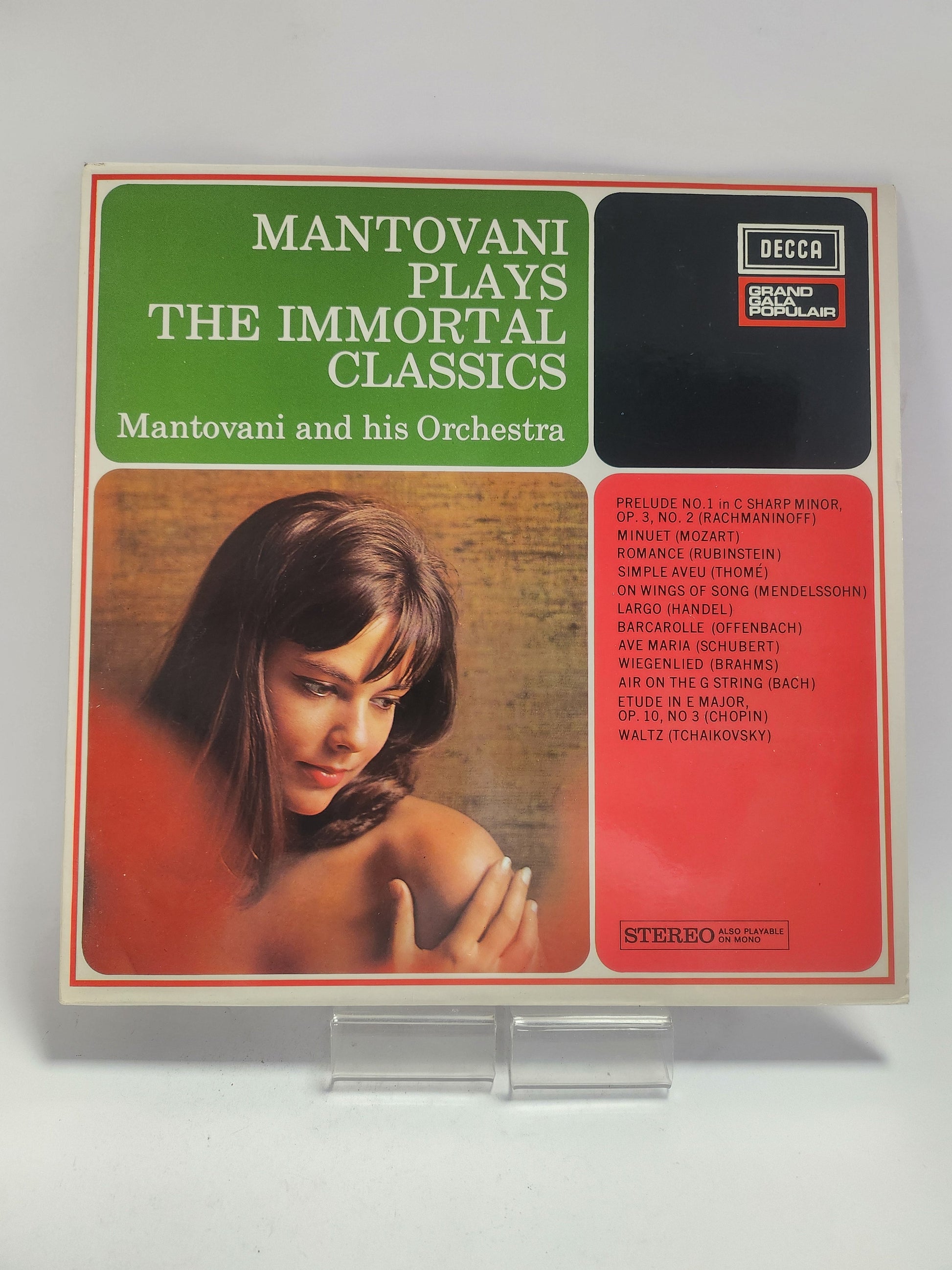 Mantovani Plays the Immortal Classics LP Vinyl - Lp Vinyl