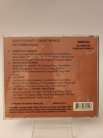 Mantovani’s Great Songs of Christmas CD - Cd
