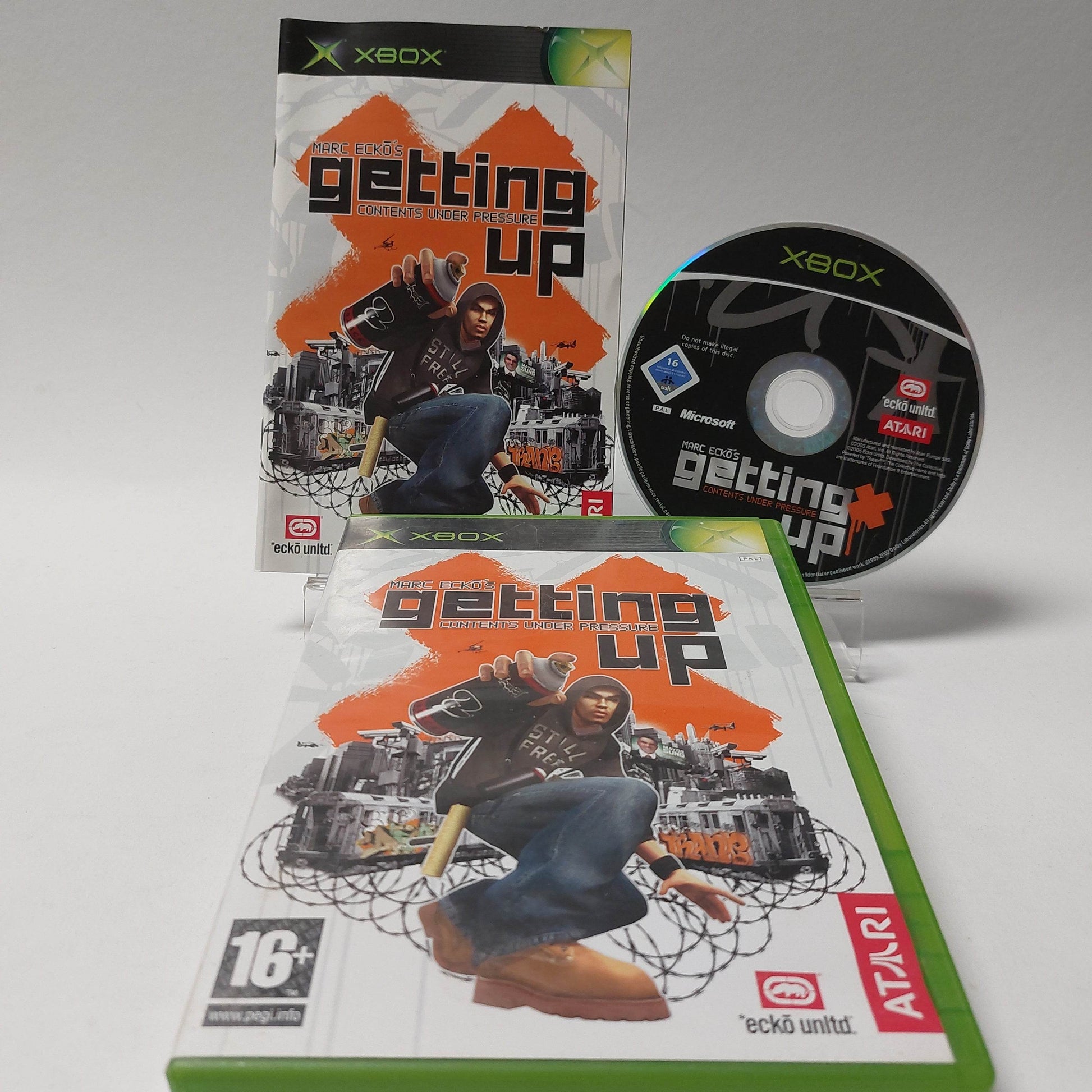 Marc Eckō's Getting Up Content Under Pressure Xbox Original - Feniks Gameshop
