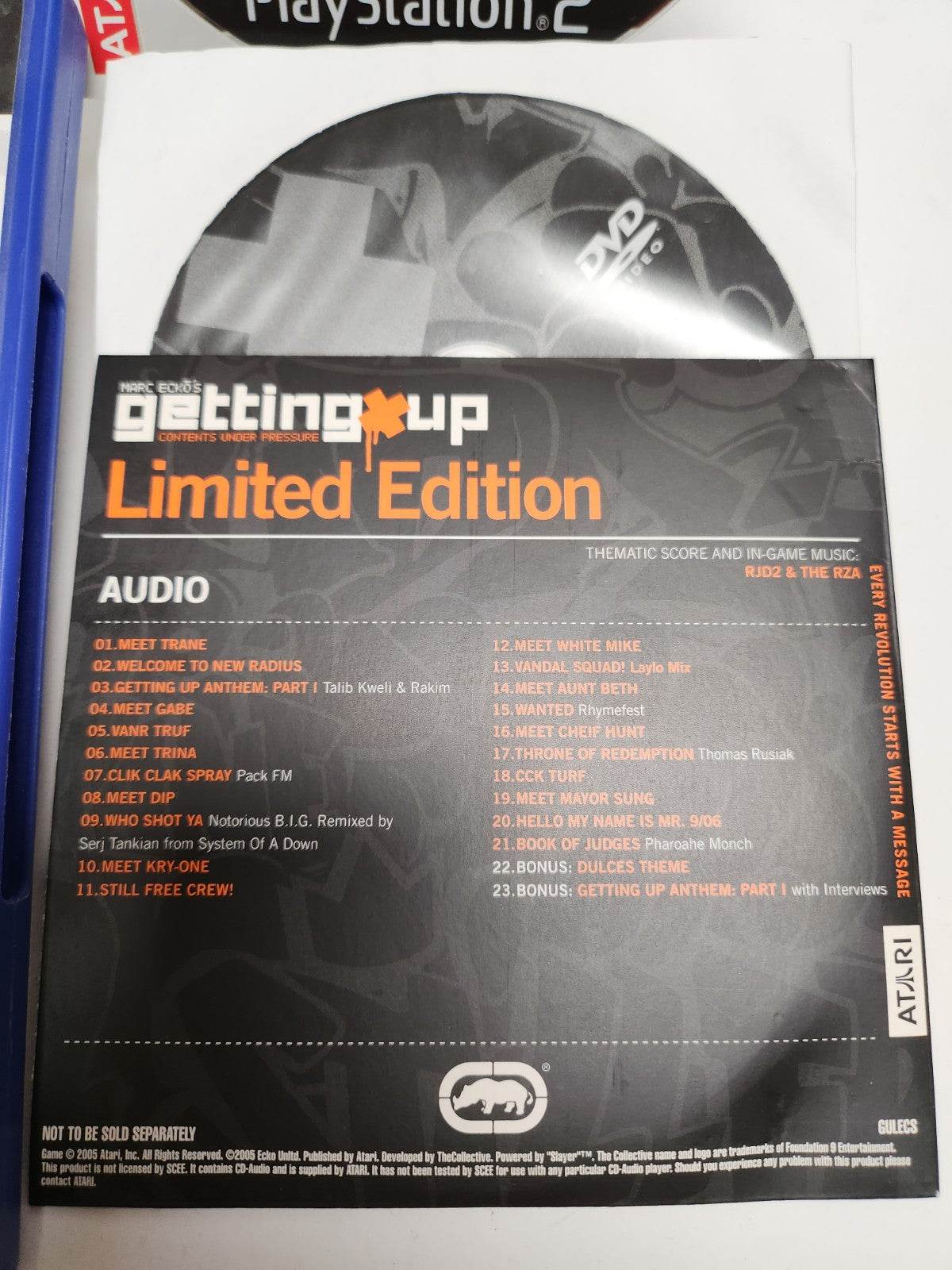 Marc Ecko's Getting Up Limited Editon Playstation 2 - Feniks Gameshop