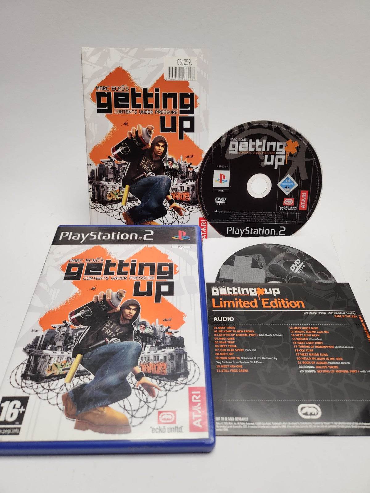Marc Ecko's Getting Up Limited Editon Playstation 2 - Feniks Gameshop