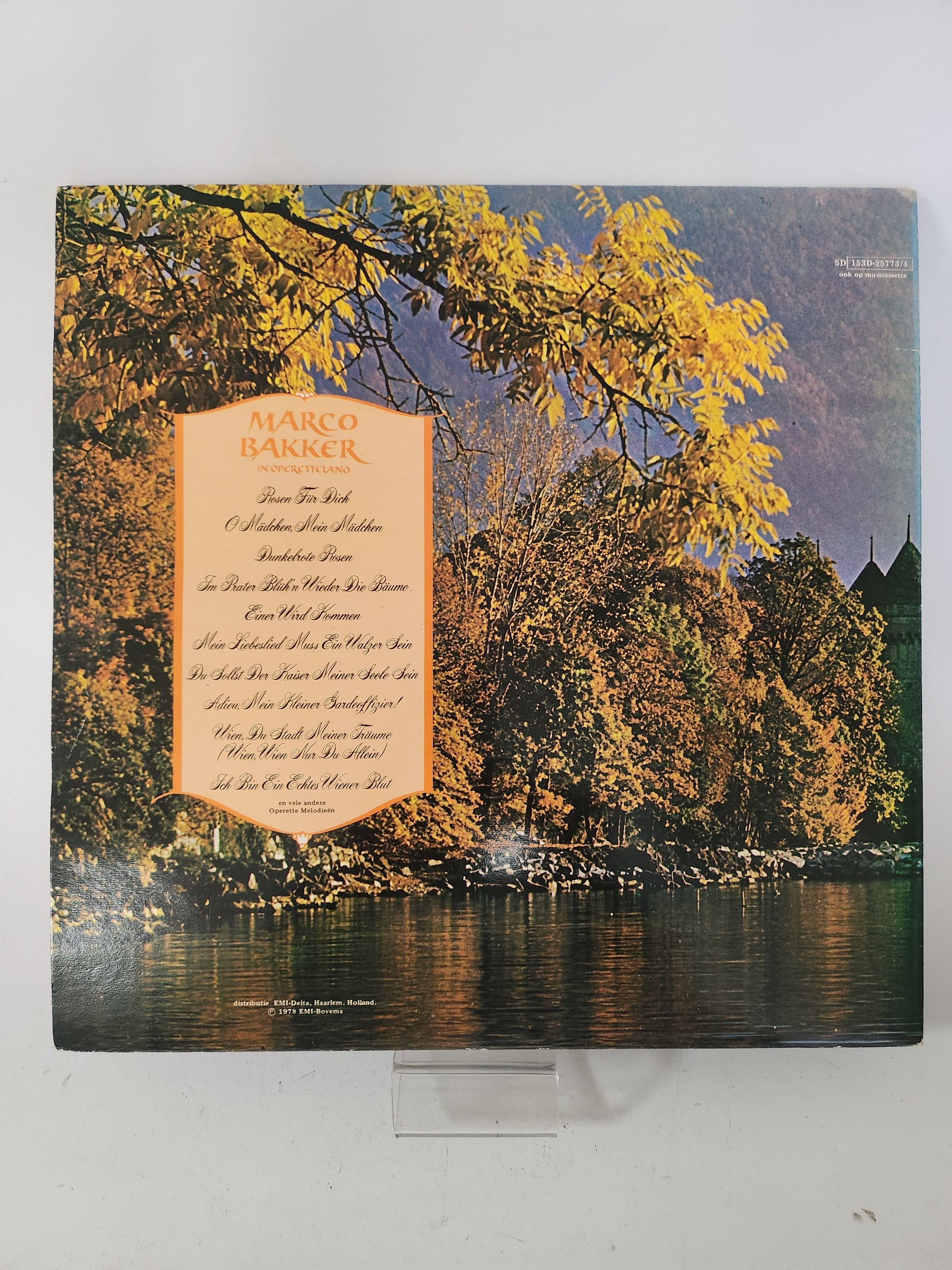 Marco Bakker in Operetteland LP Vinyl - Lp Vinyl