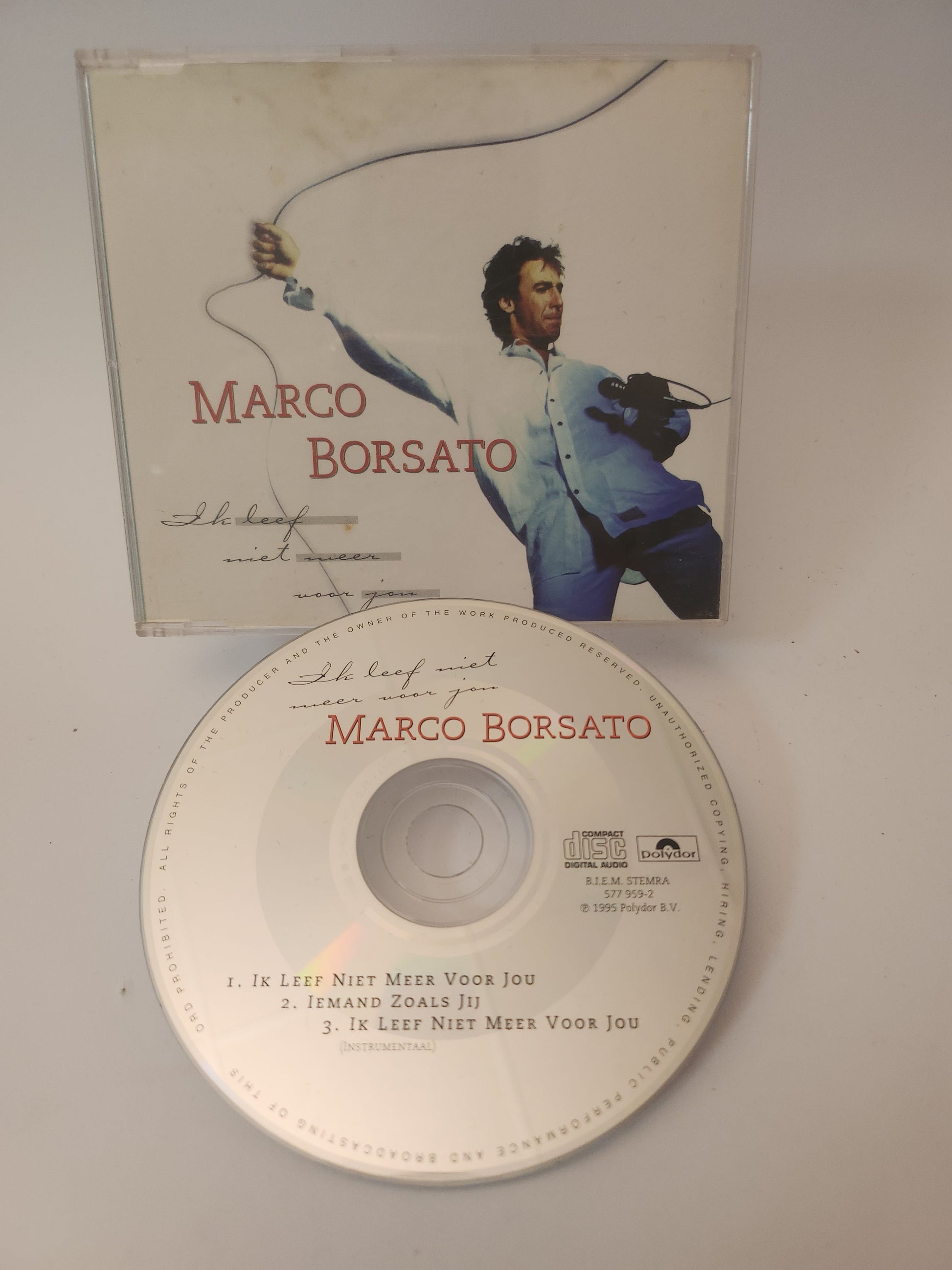 Marco Borsato: Ik Leef niet meer voor Jou CD Single - CD Single