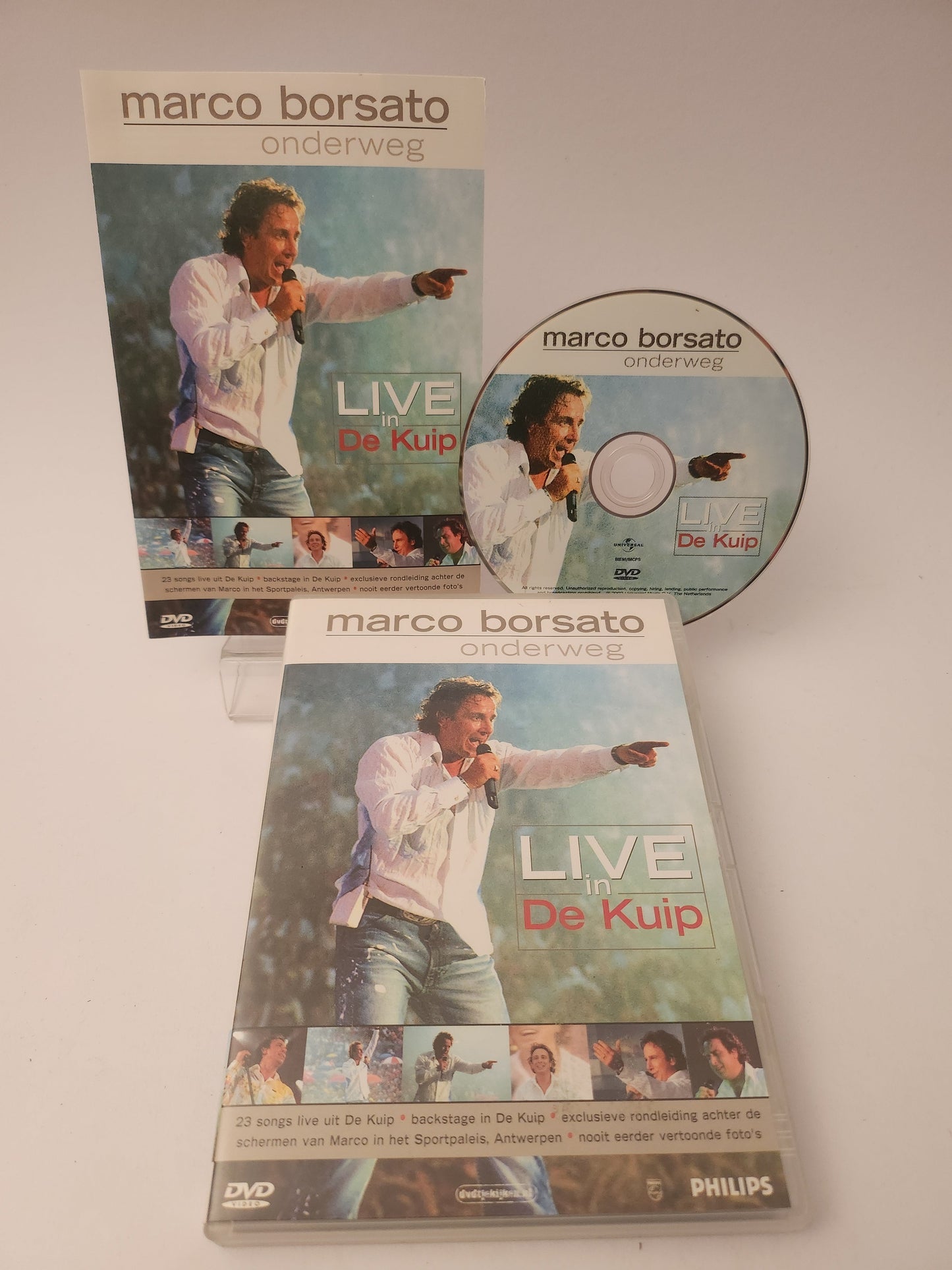 Marco Borsato: Onderweg Live in de Kuip Dvd Muziek - Dvd Muziek