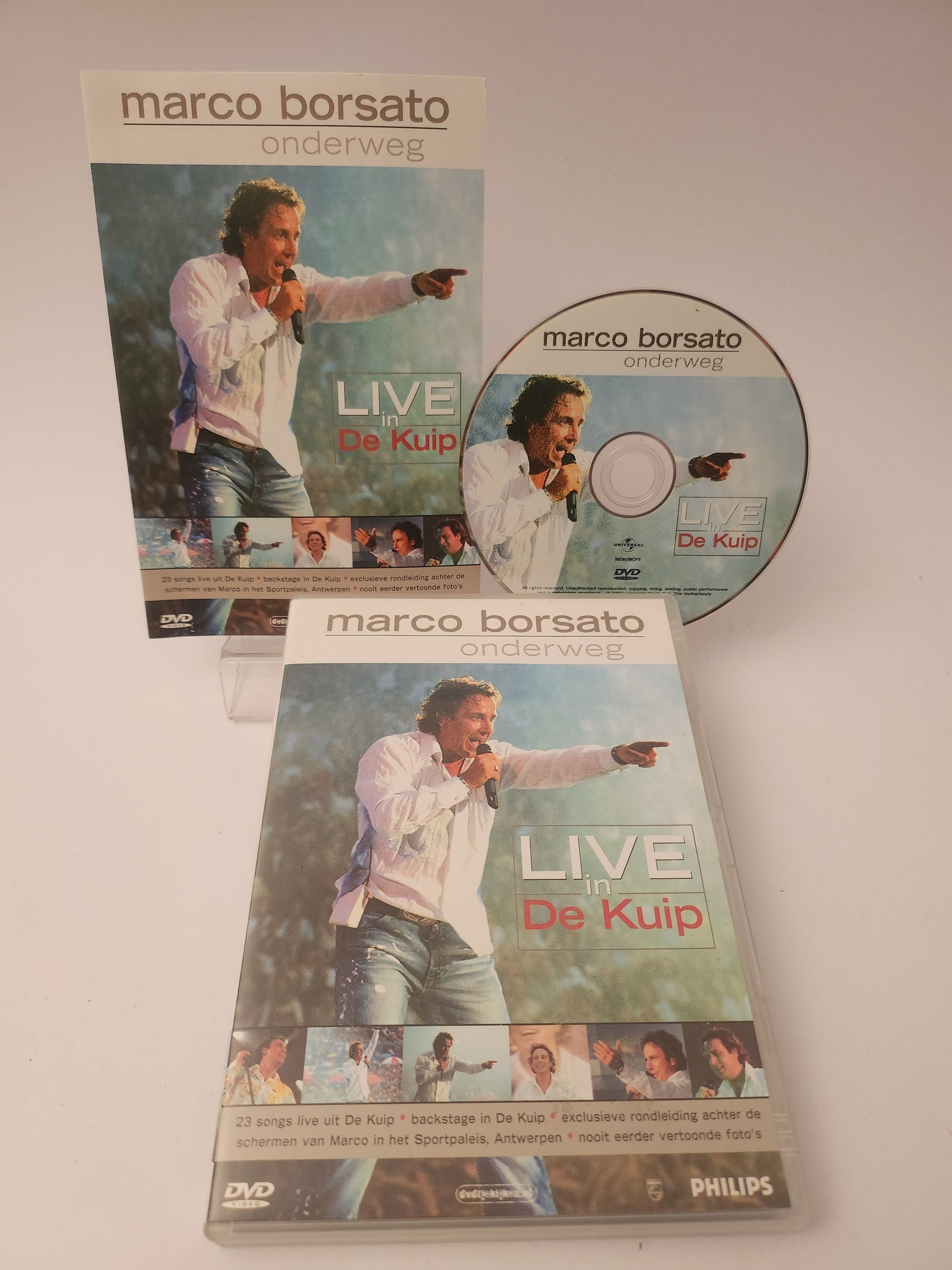 Marco Borsato: Onderweg Live in de Kuip Dvd Muziek - Dvd Muziek