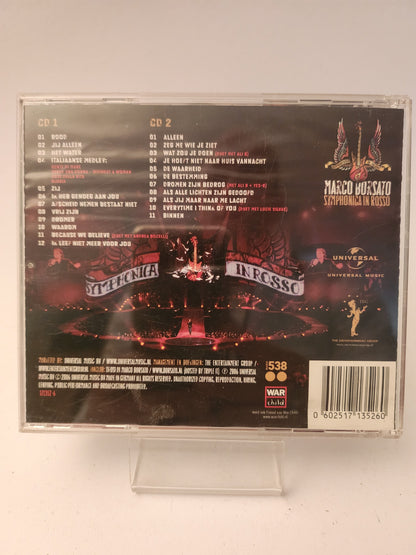 Marco Borsato: Symphonica in Rosso CD - Cd
