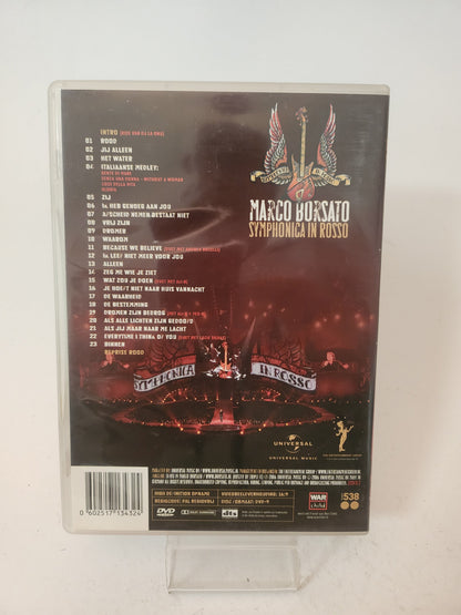 Marco Borsato: Symphonica in Rosso Dvd Muziek - Dvd Muziek