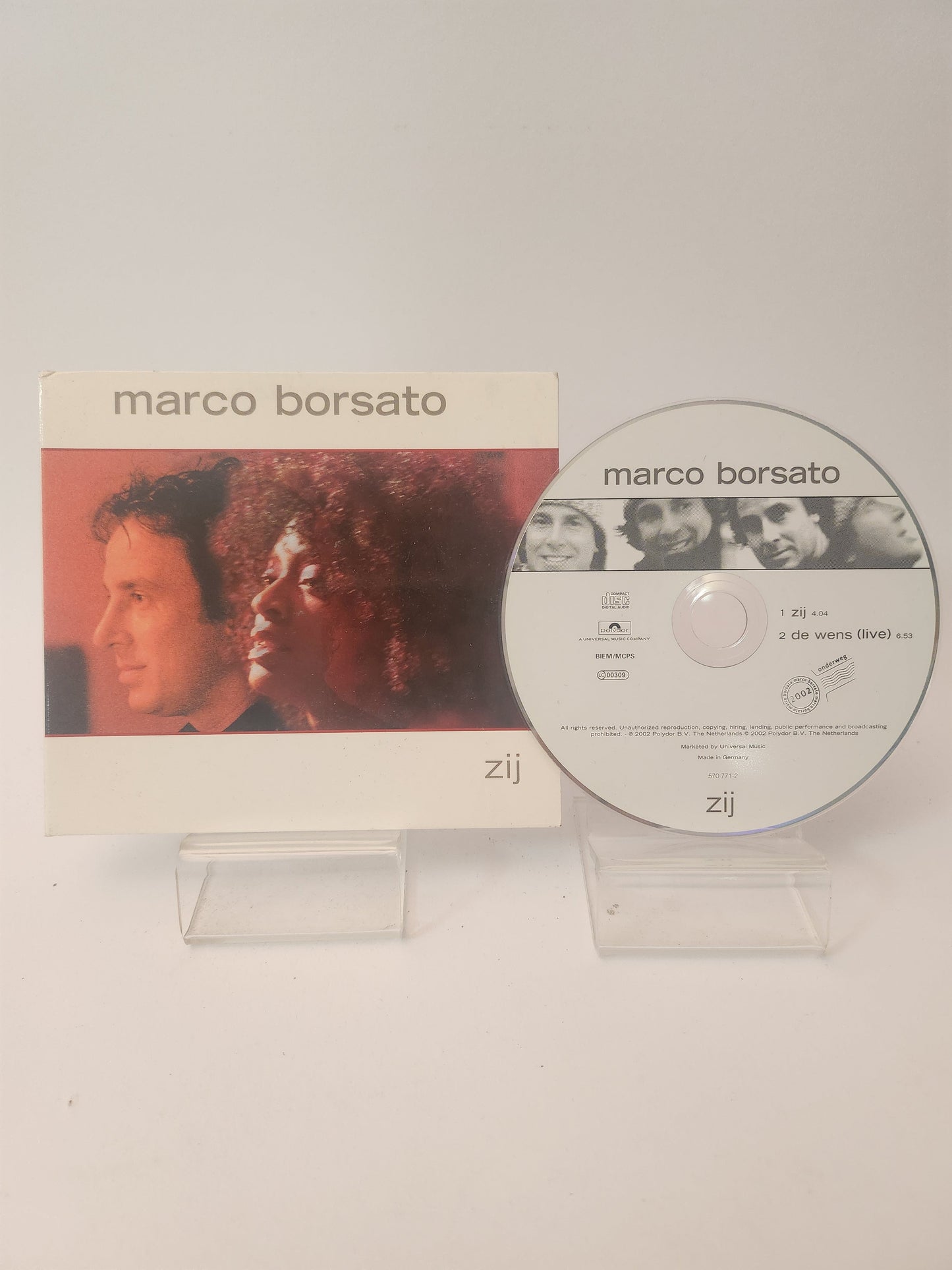 Marco Borsato: Zij CD Single - CD Single