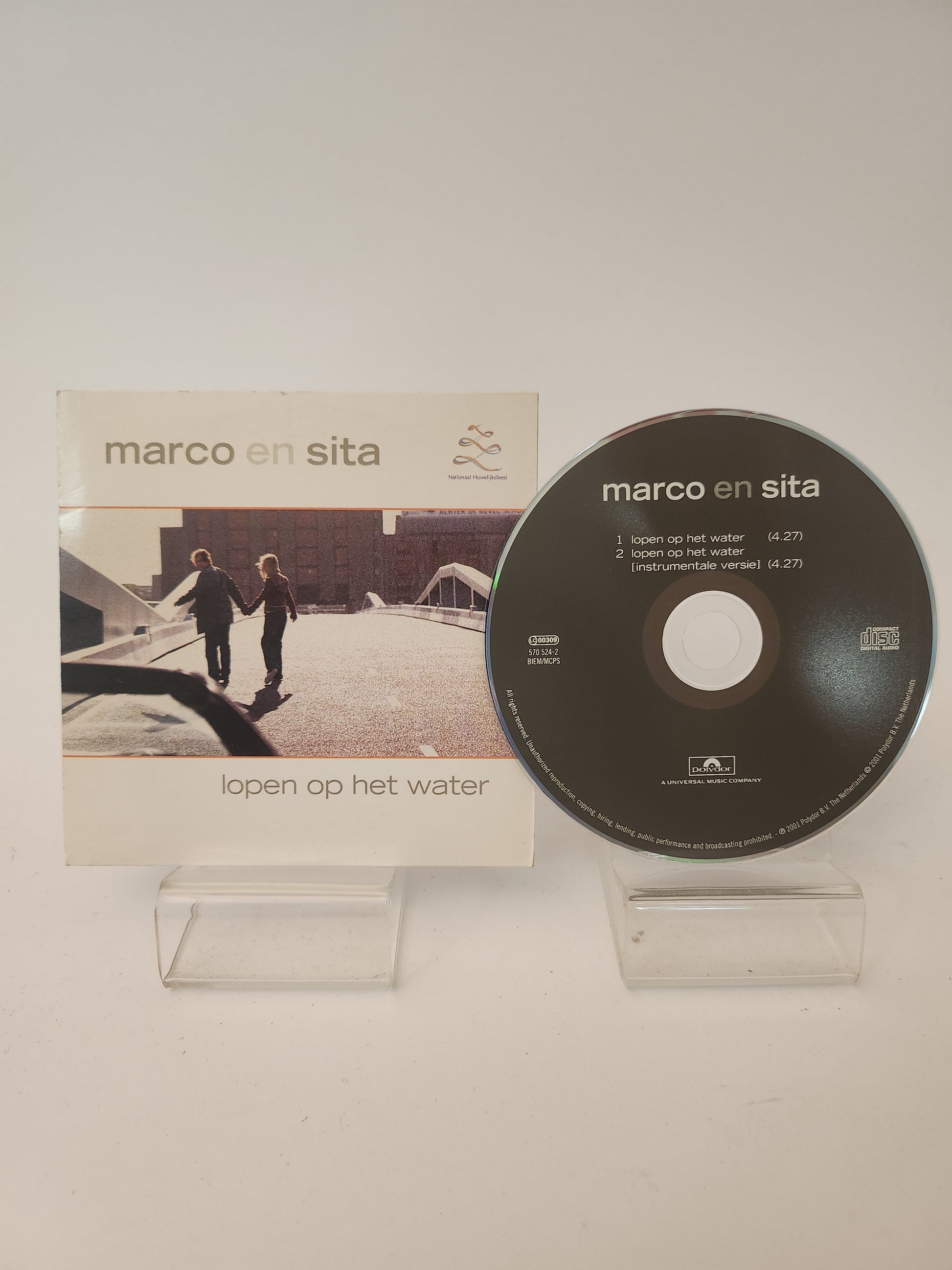 Marco en Sita: Lopen op het Water CD Single - CD Single