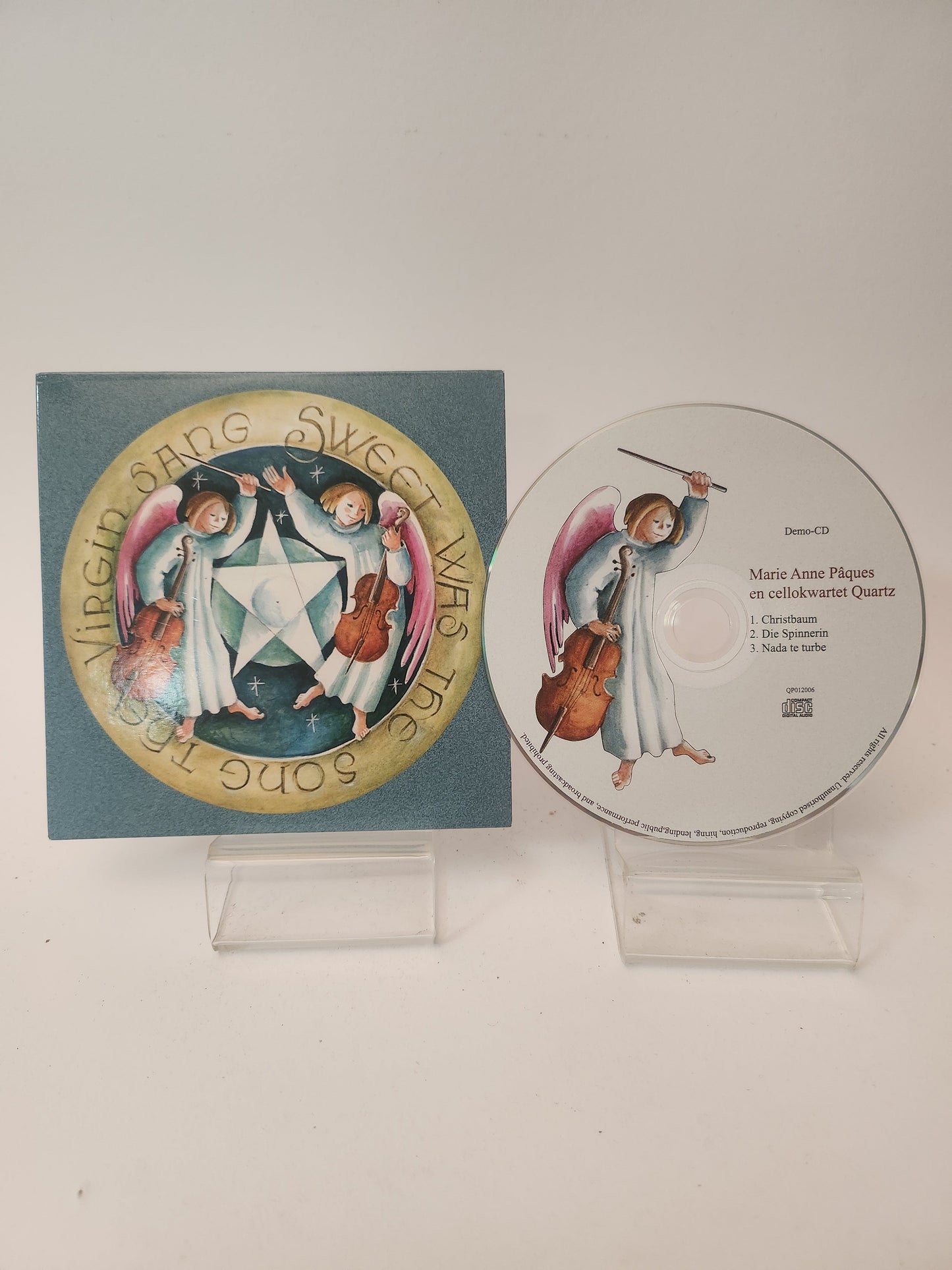Marie Anne Pâques en Cellokwartet Quartz Demo CD Single - CD Single