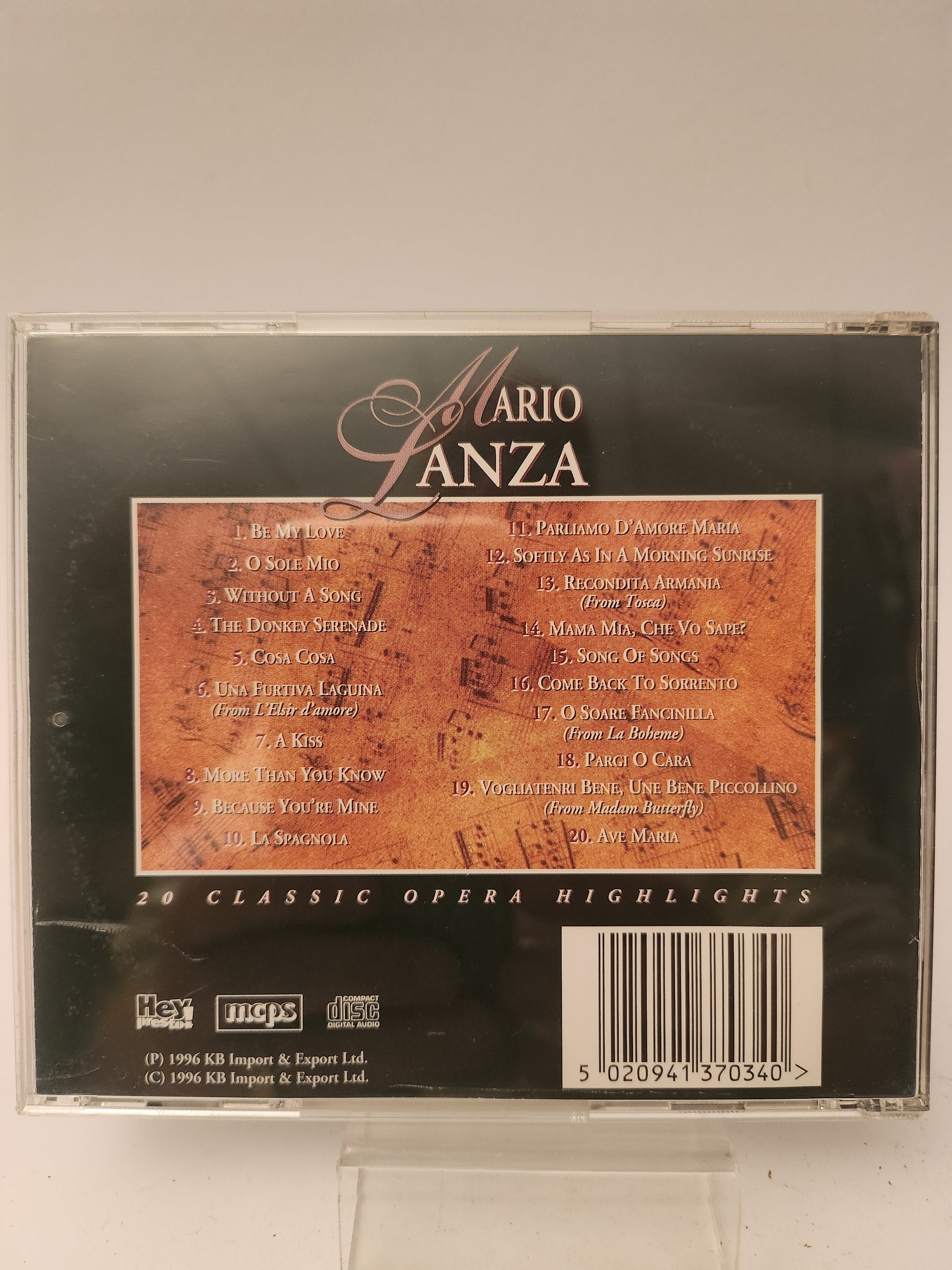 Mario Lanza CD - Cd