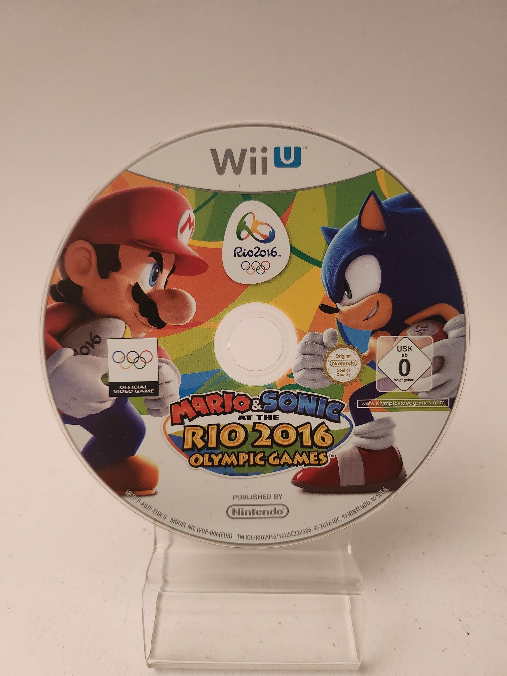 Mario & Sonic at the Rio 2016 Olympic Games (Disc Only) Nintendo Wii U - Nintendo Wii U Games
