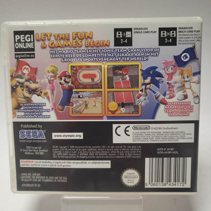 Mario & Sonic Olympische Spelen Beijing 2008 (No Book) Nintendo DS - Feniks Gameshop