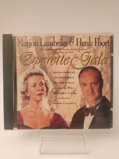 Marjon Lambriks & Henk Poort: Operette Gala CD - Cd