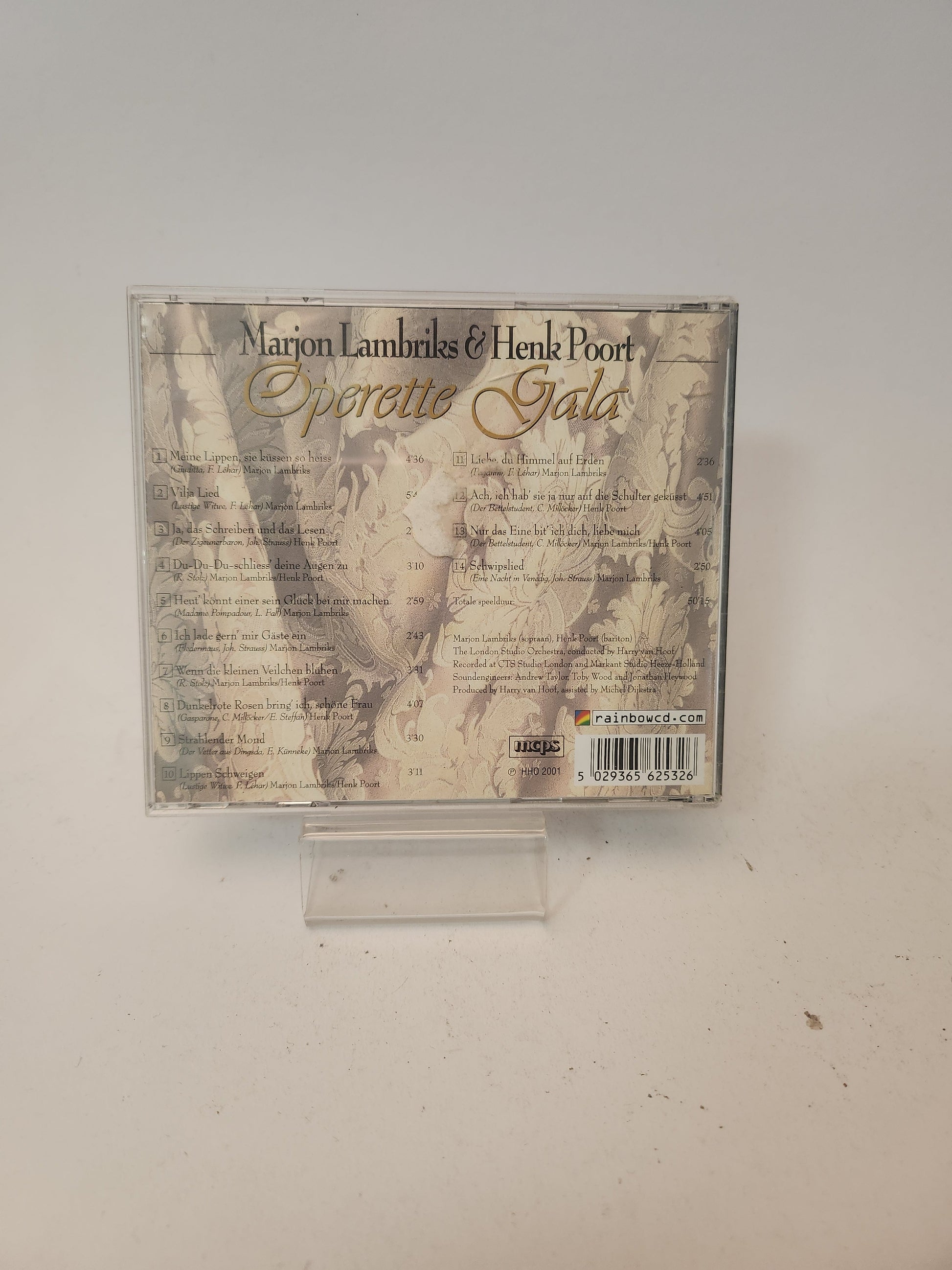 Marjon Lambriks & Henk Poort: Operette Gala CD - Cd