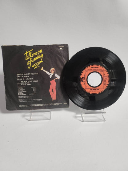 Marti Webb: Take that Look off Your Face Single Vinyl - Feniks Gameshop