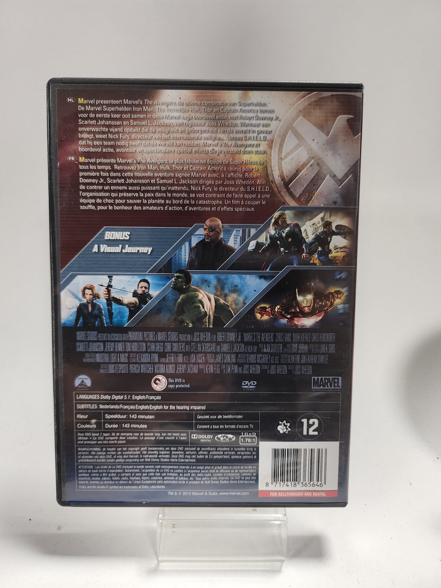 Marvel Avengers Dvd Kids - Dvd kids